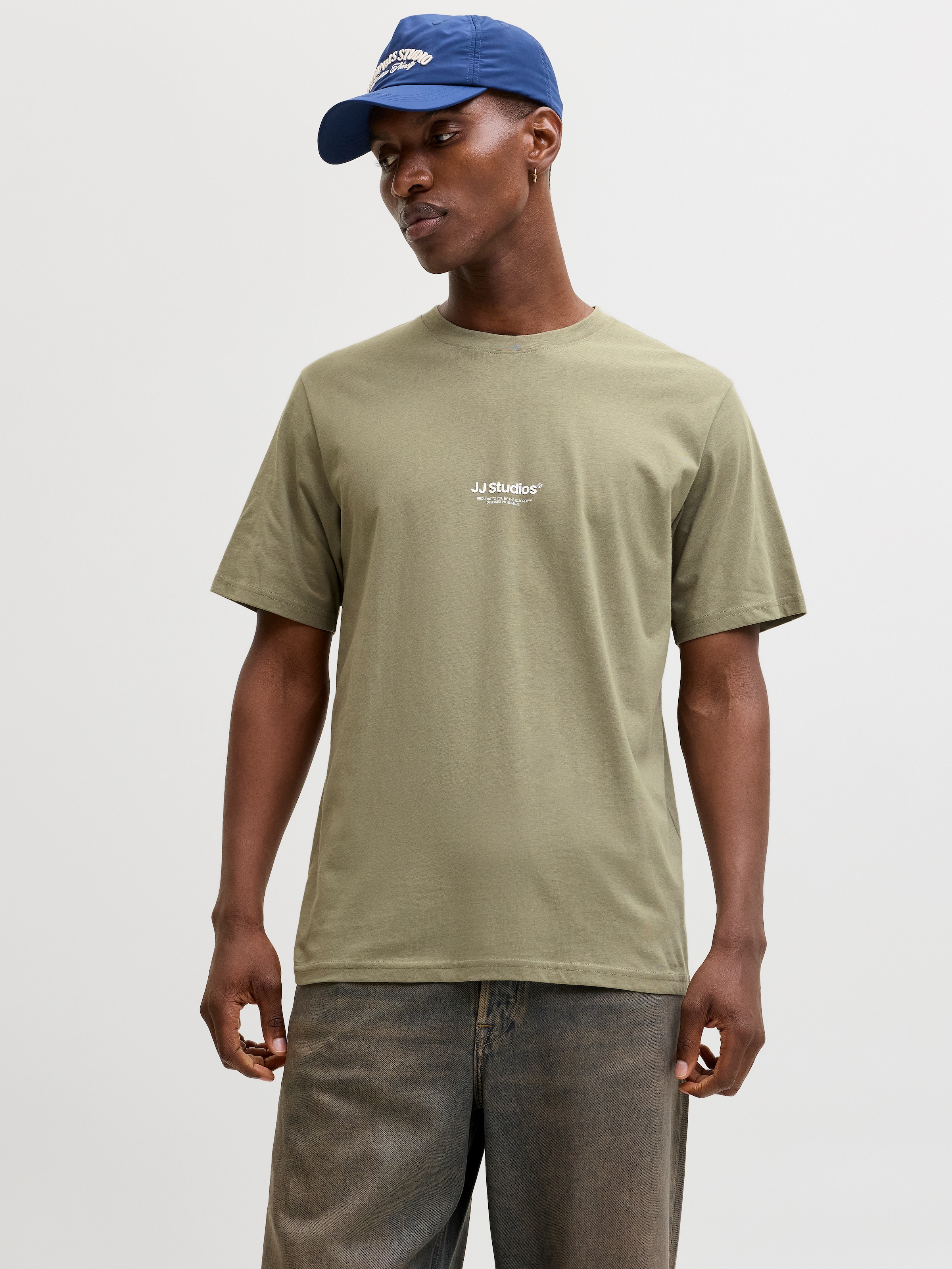 Jack & Jones T-Shirt "JJESOHO TEE SS CREW NECK NOOS" mit stylischen Print günstig online kaufen