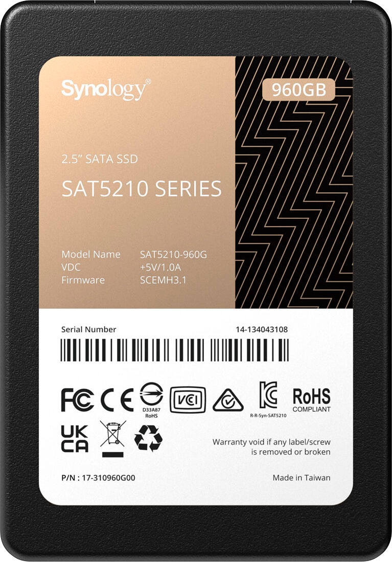 interne SSD »SAT5210 960GB«, 2,5 Zoll, Anschluss SATA