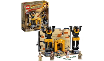 Konstruktionsspielsteine »Flucht aus dem Grabmal (77013), LEGO® Indiana Jones«, (600 St.)