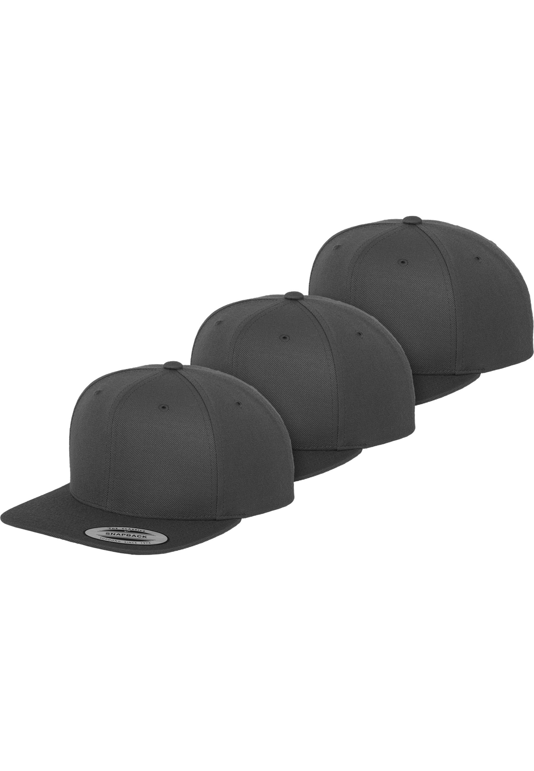 Flexfit Snapback Cap "Flexfit Classic Snapback 3-Pack"