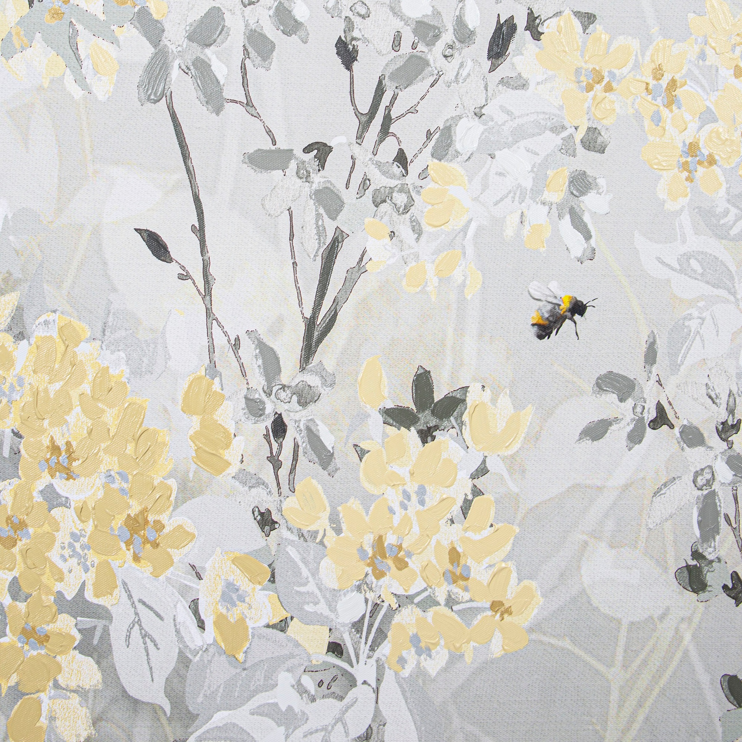 Leinwandbild LAURA ASHLEY "Spring Blossom", grau (farbe bild(er): grau), Leinwandbild, 1 Stk., MDF, Bilder, Leinwandbild, Leinwandbild 80x60cm 2