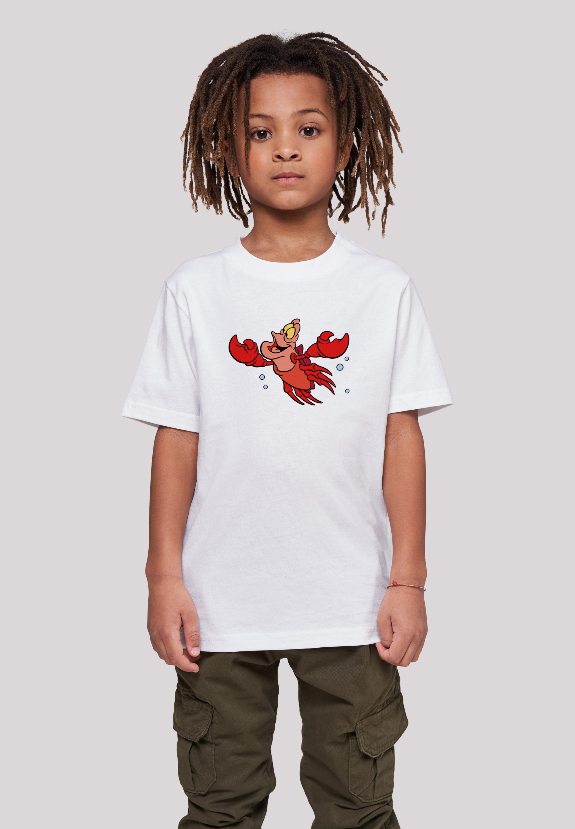 F4NT4STIC T-Shirt »Disney Arielle die Meerjungfrau Sebastian Bubbles«, Unisex Kinder,Premium Merch,Jungen,Mädchen,Bedruckt