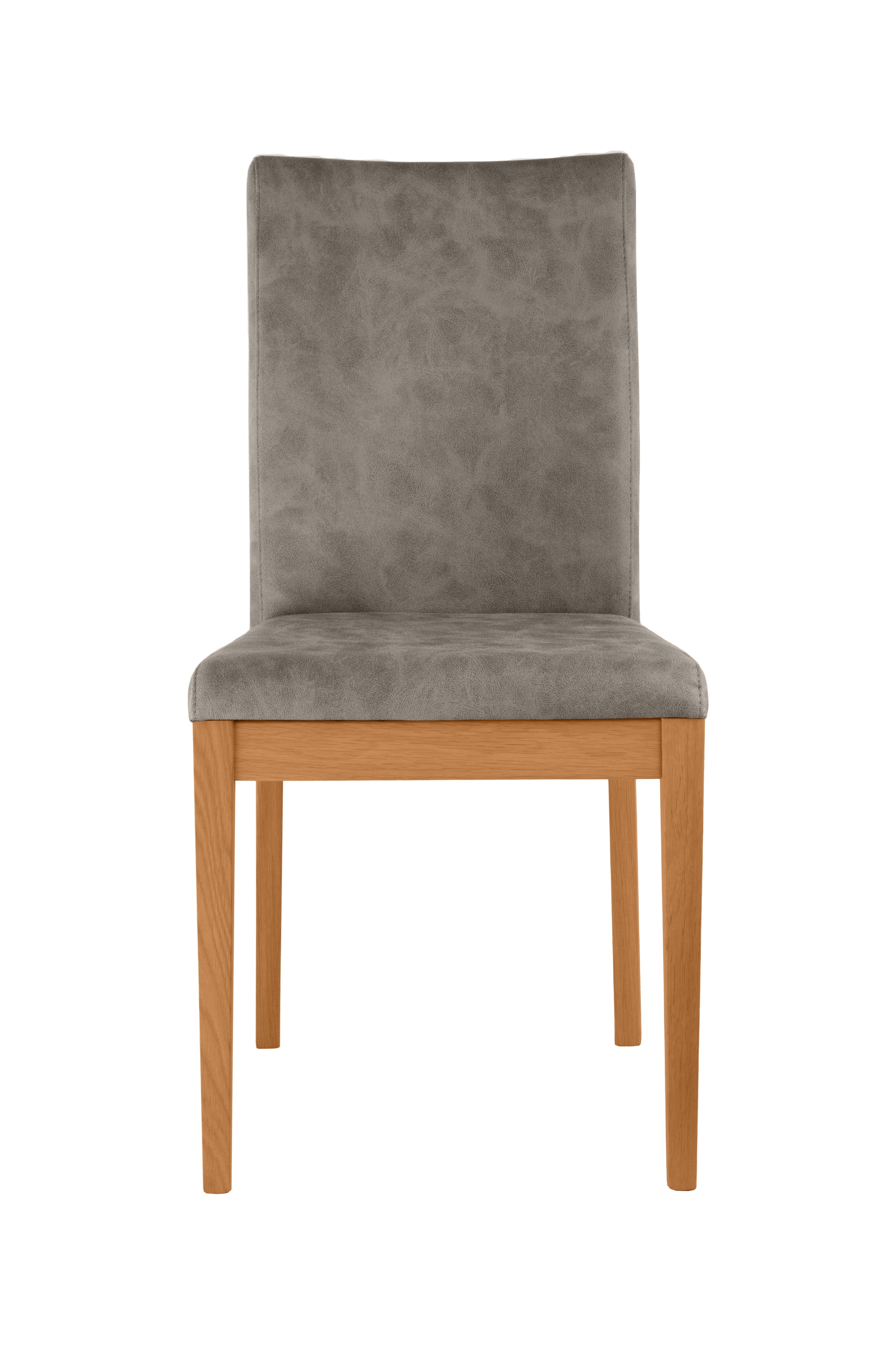 Home affaire 4-Fußstuhl "Dendres" (Set) 2 Microfaser Sitz und Ruecken gepol günstig online kaufen