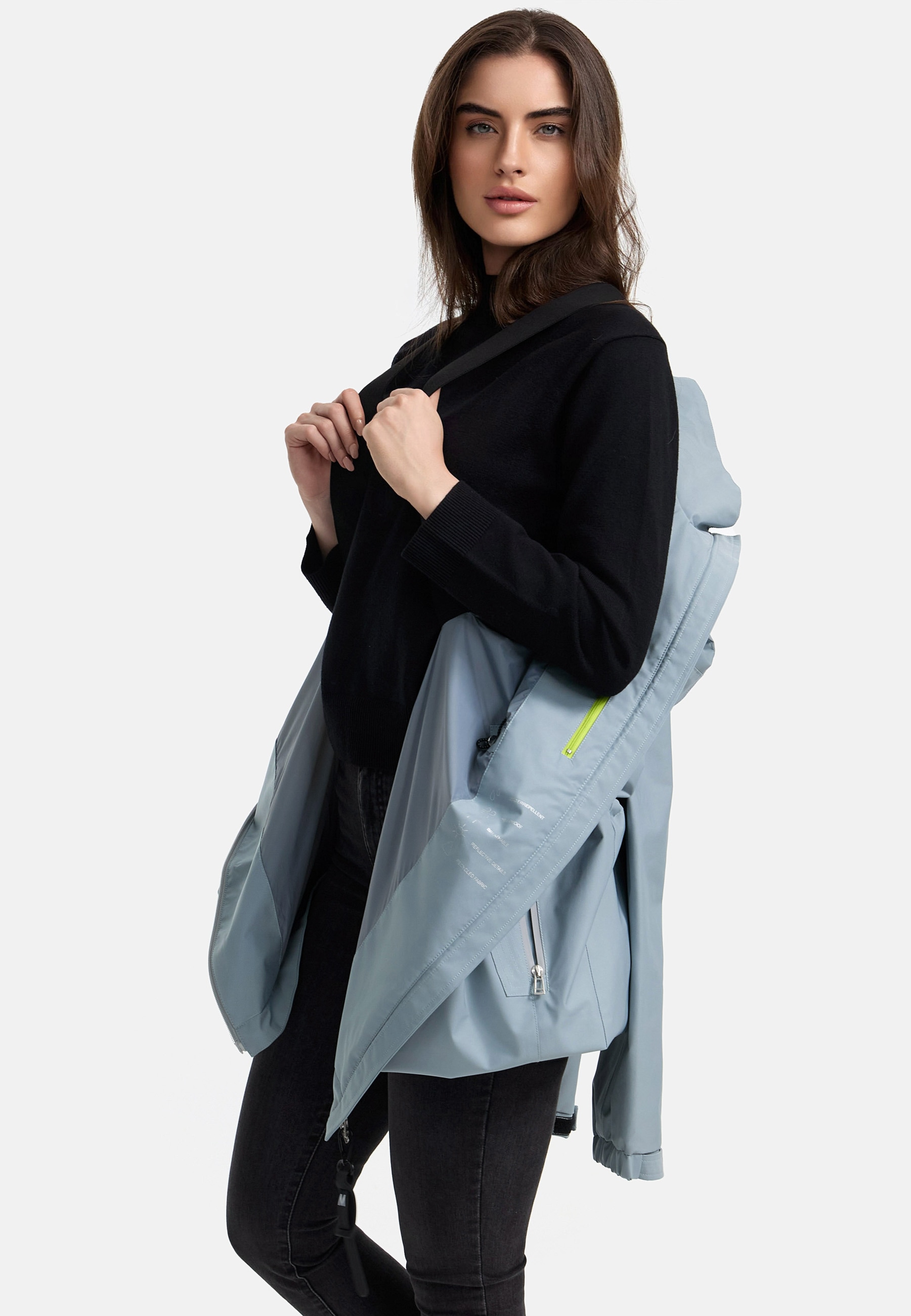 MANISA Regenjacke, mit Kapuze, mit Kapuze