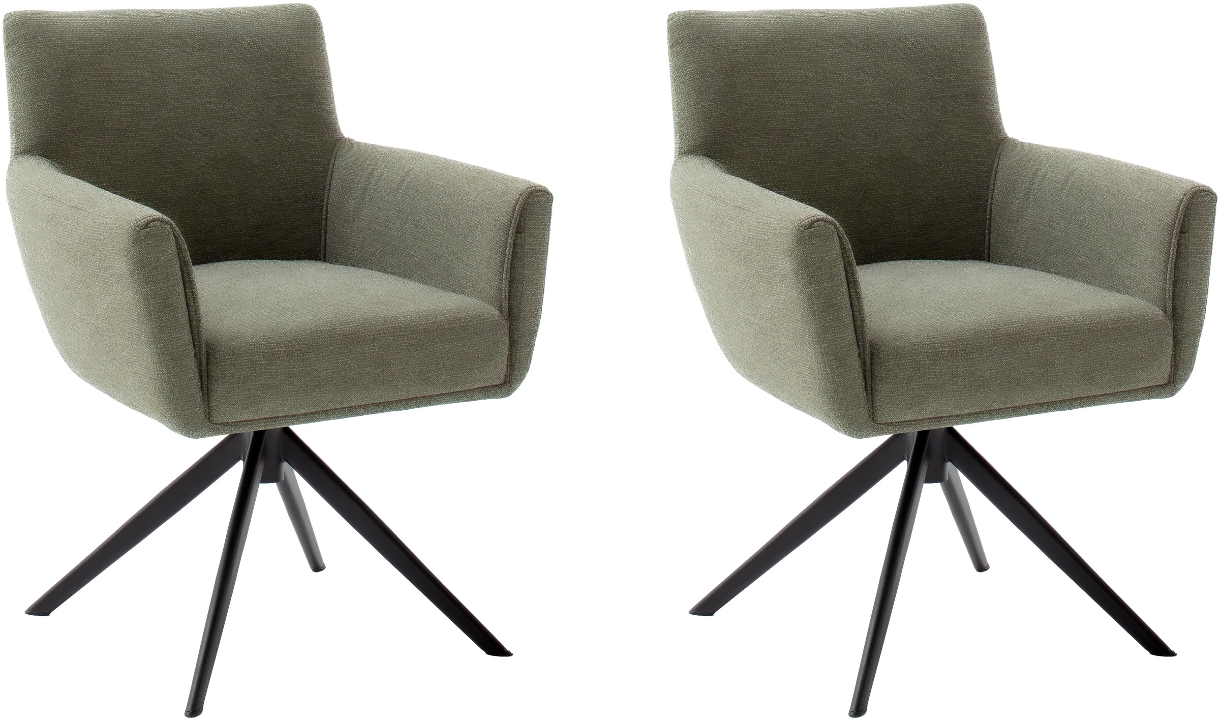 MCA furniture 4-Fußstuhl "WILSON Esszimmerstuhl, Armlehnstuhl, Polsterstuhl günstig online kaufen