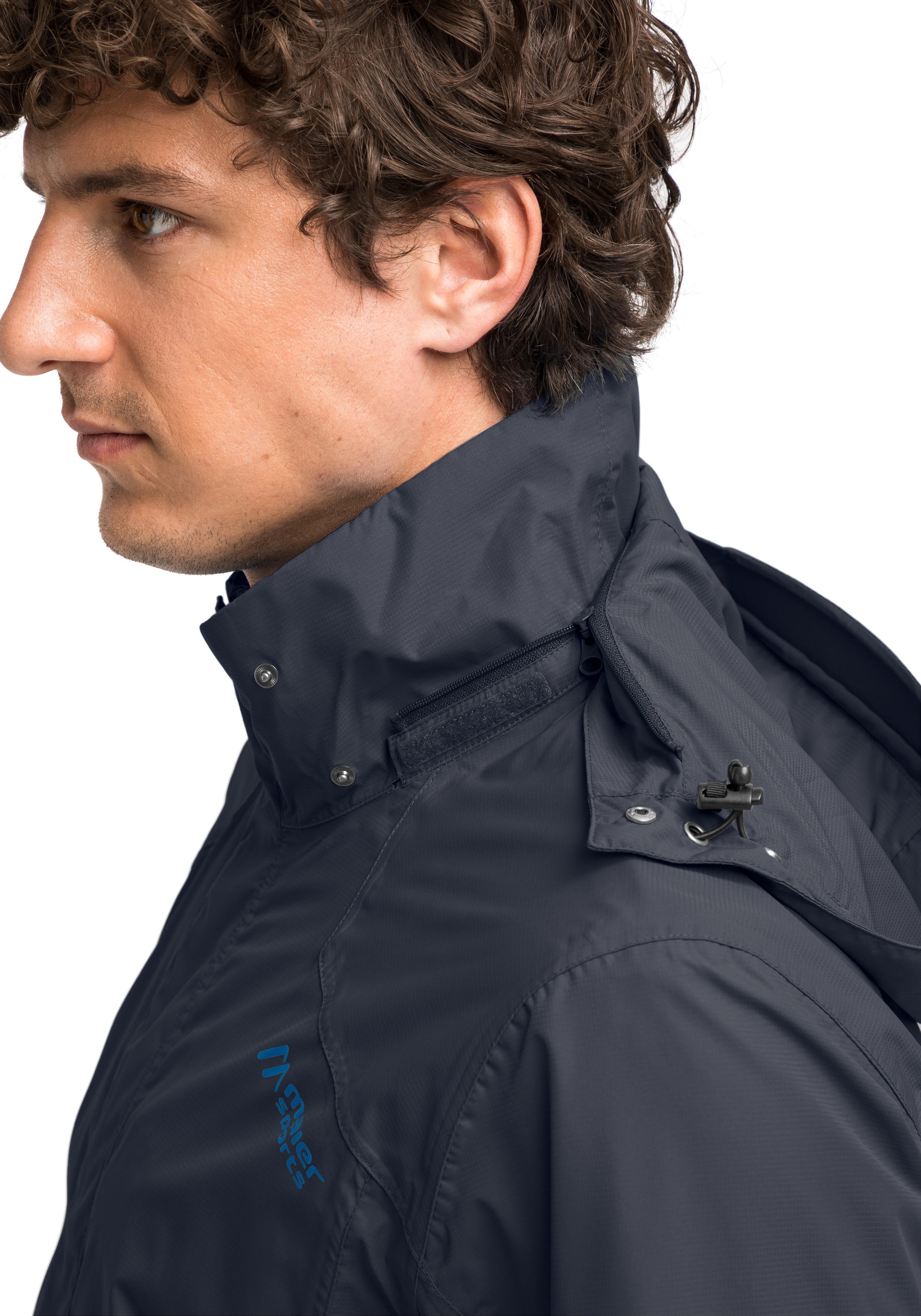 Thumbnail - Maier Sports Funktionsjacke "Metor M" mit Packaway Funktion