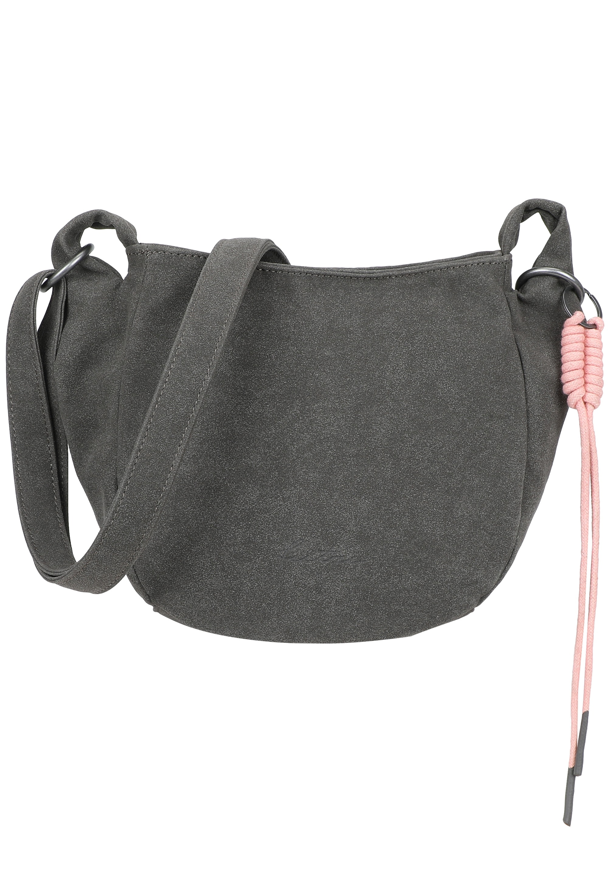 Fritzi aus Preußen Schultertasche "Sue02 Suede Jacky Soft Dark Anthra" mit günstig online kaufen