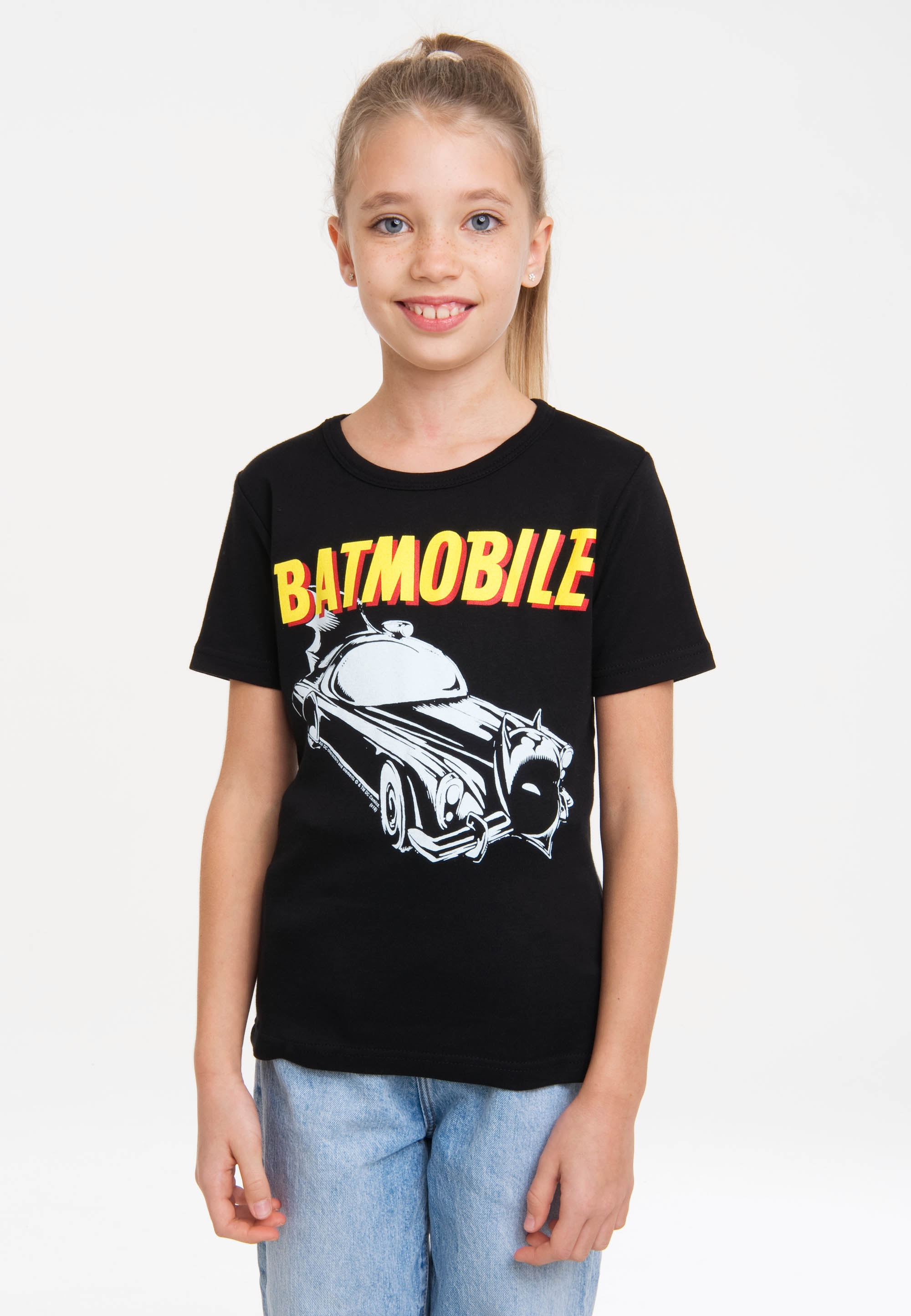 T-Shirt »Batman - Batmobile«, mit coolem Frontprint
