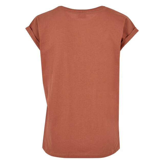 URBAN CLASSICS Kurzarmshirt »Damen Ladies Extended Shoulder Tee«, (1 tlg.)  online bestellen | BAUR