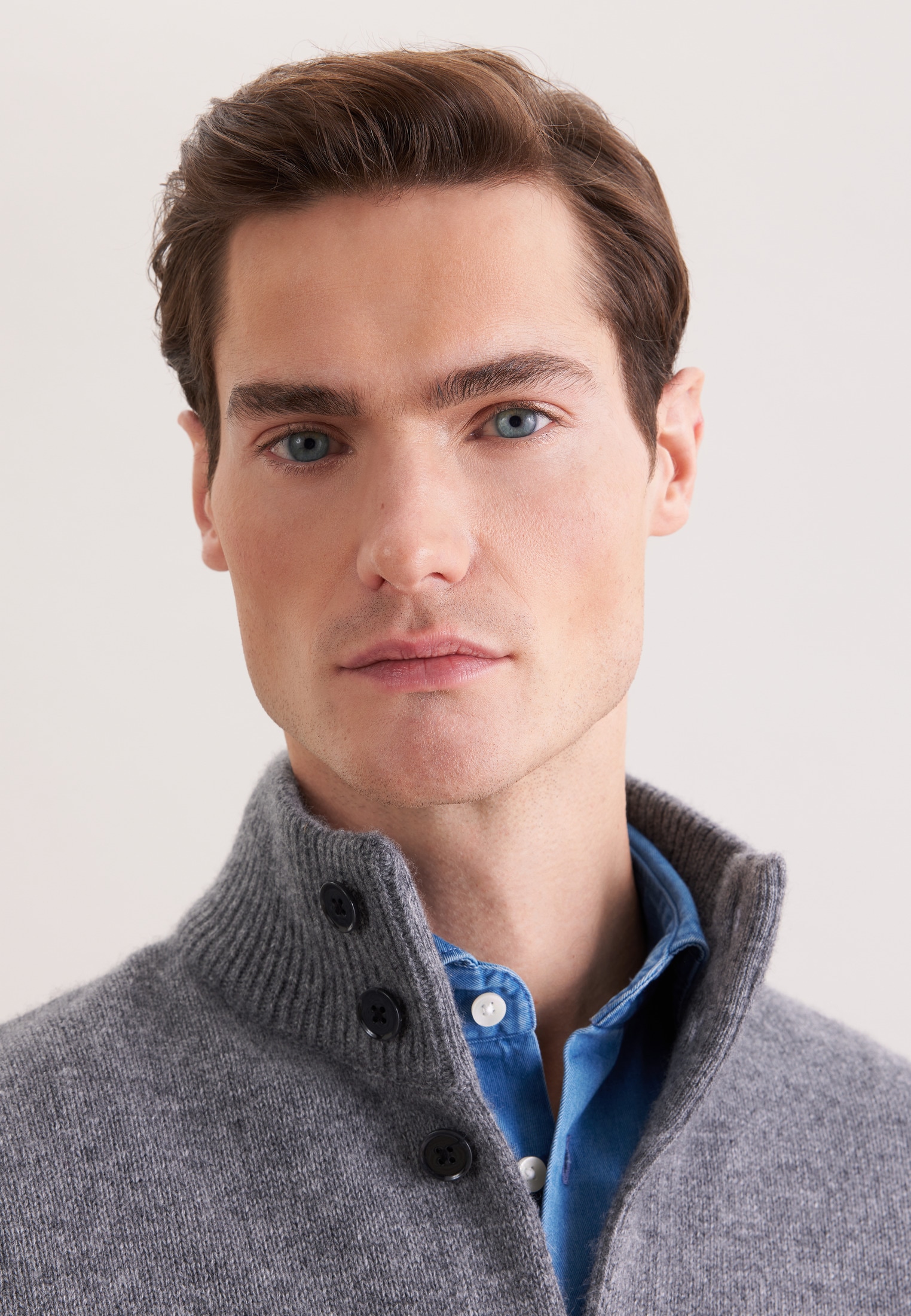 seidensticker Strickjacke 1/1 Kragen