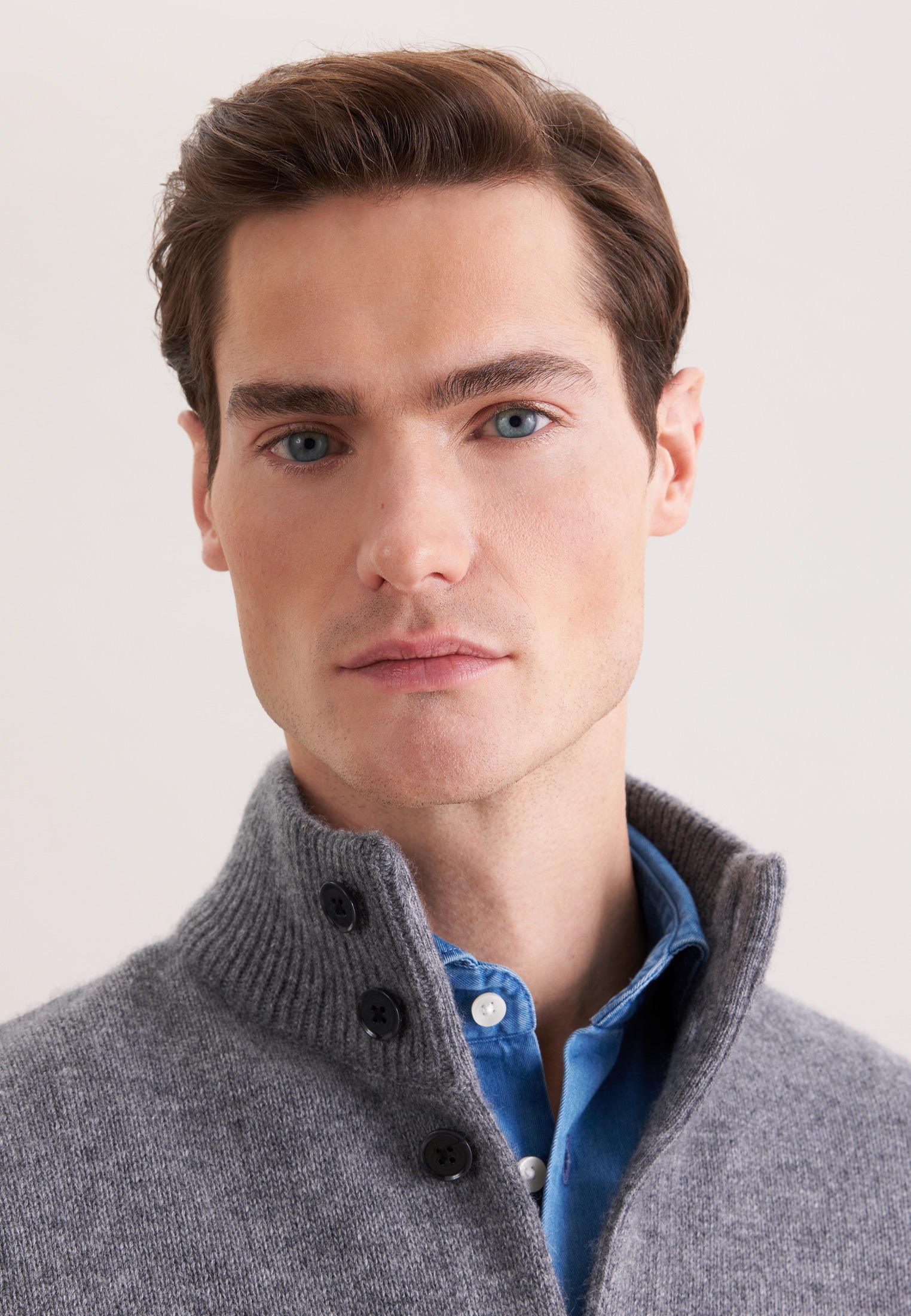 Thumbnail - seidensticker Strickjacke 1/1 Kragen