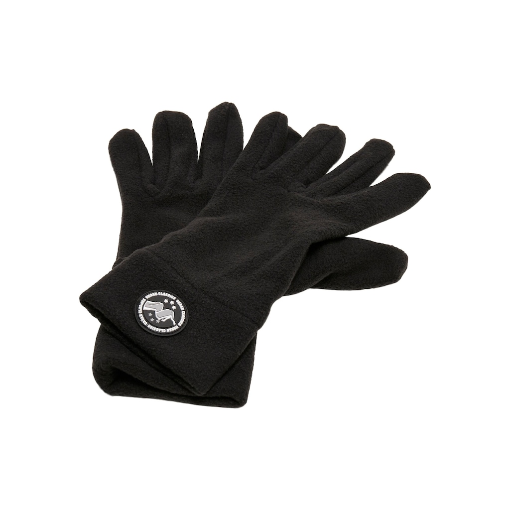 URBAN CLASSICS Baumwollhandschuhe »Urban Classics Unisex Hiking Polar Fleece Gloves«