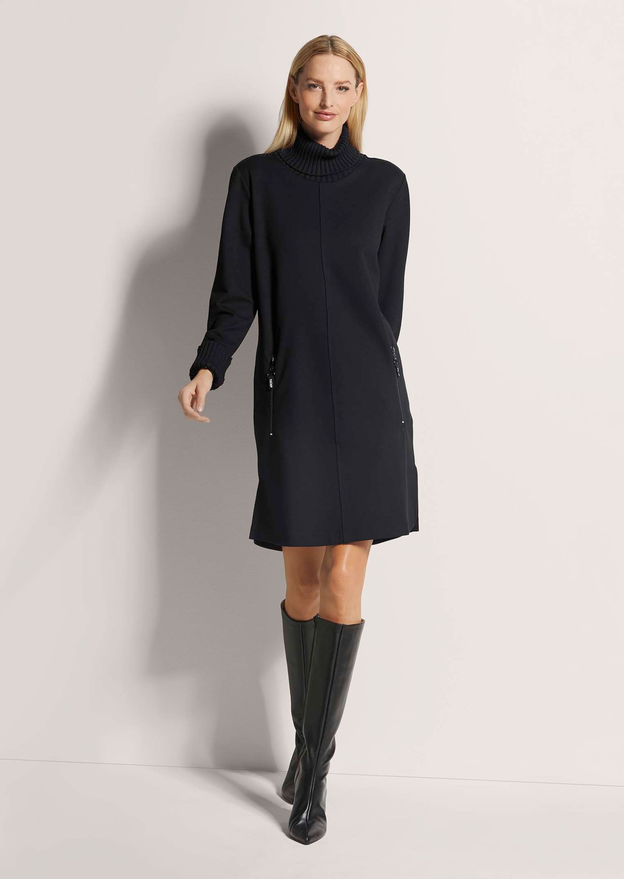 MADELEINE Sommerkleid »Kleid Lässiges Kleid mit Rippstrick«