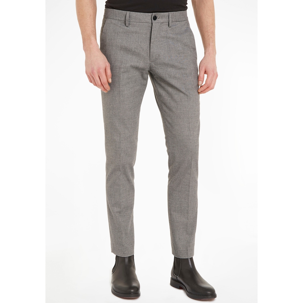 Tommy Hilfiger 5-Pocket-Hose »BLEECKER FAKE SOLID WOOL LOOK«