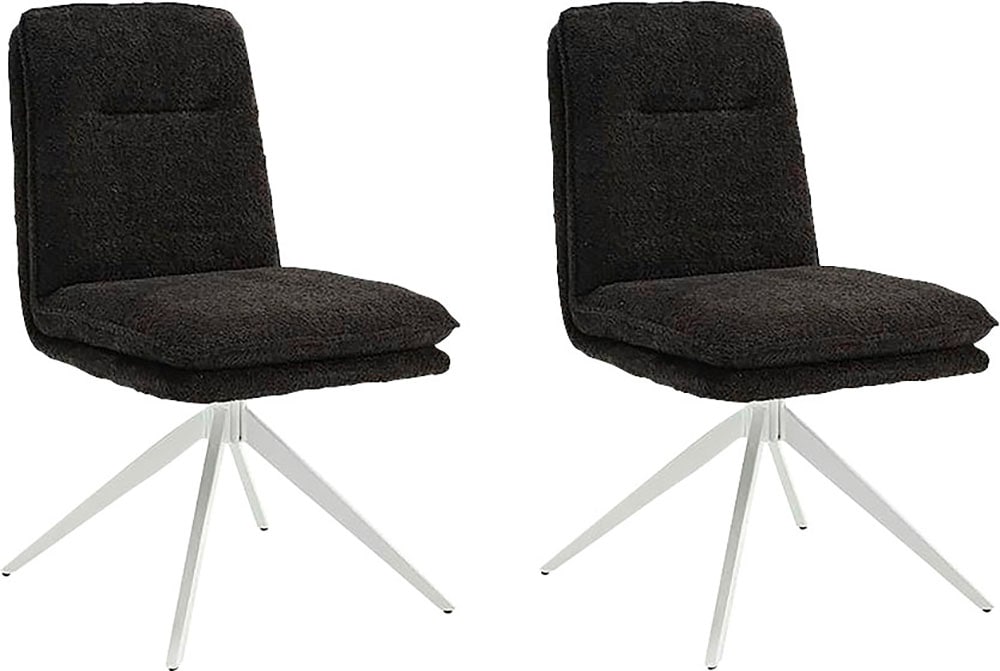 Home affaire Esszimmerstuhl "Valencia", (Set), 2 St., Boucle, verschiedene günstig online kaufen