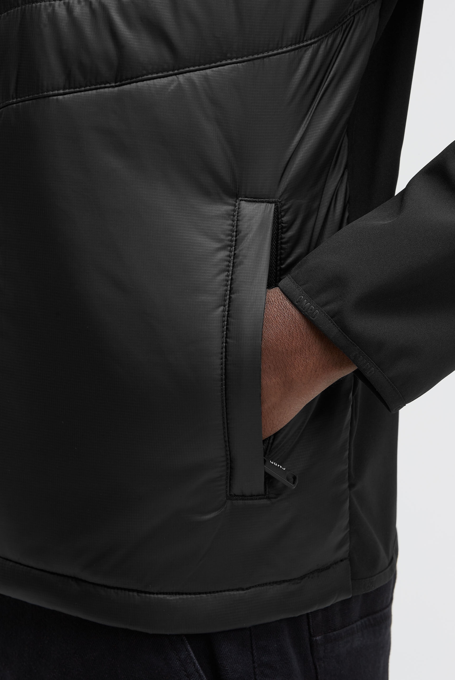 CAMP DAVID Outdoorjacke ohne Kapuze mit Brusttasche