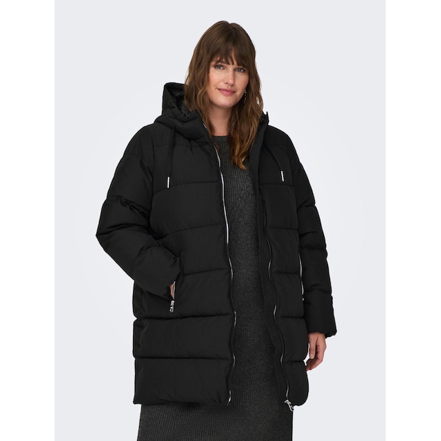 ONLY CARMAKOMA Steppmantel »CARNEWDOLLY LONG PUFFER COAT CC OTW« für kaufen  | BAUR