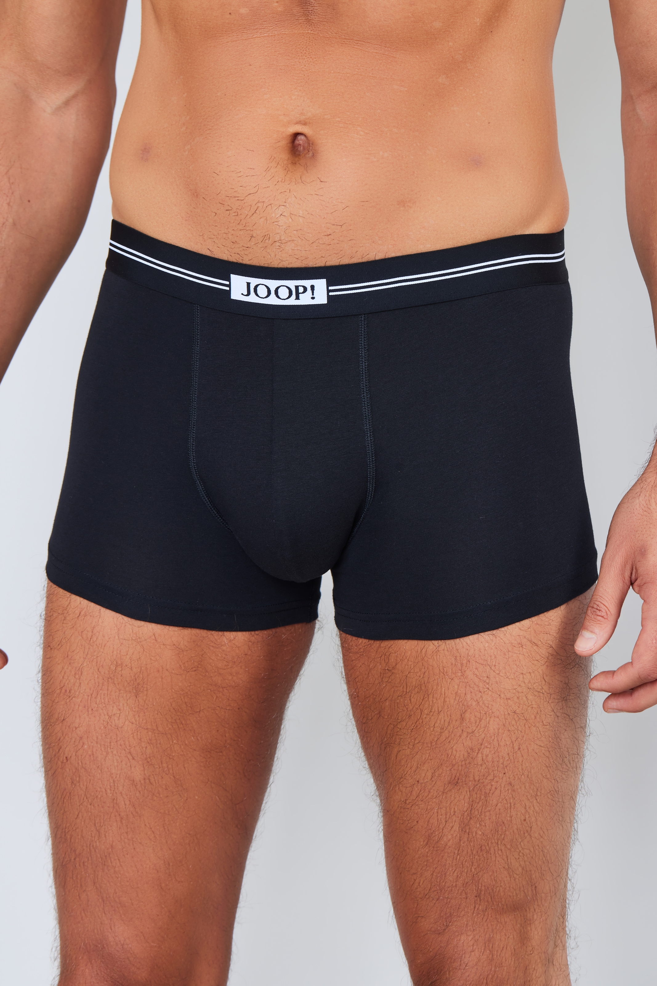 JOOP! Boxer, (3er Pack), Logo-Bund, ohne Eingriff, elastisch, Cotton-Mix
