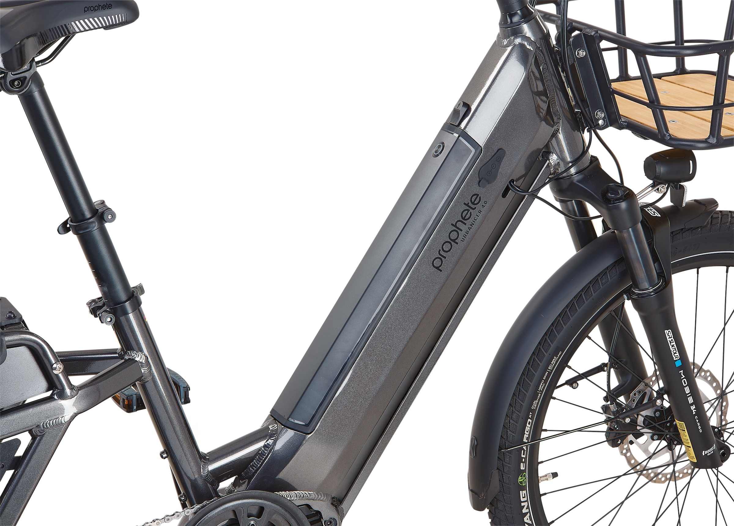Prophete E-Bike »Urbanicer 4.0«, 9 Gang, Shimano, Cues, Mittelmotor 250 W