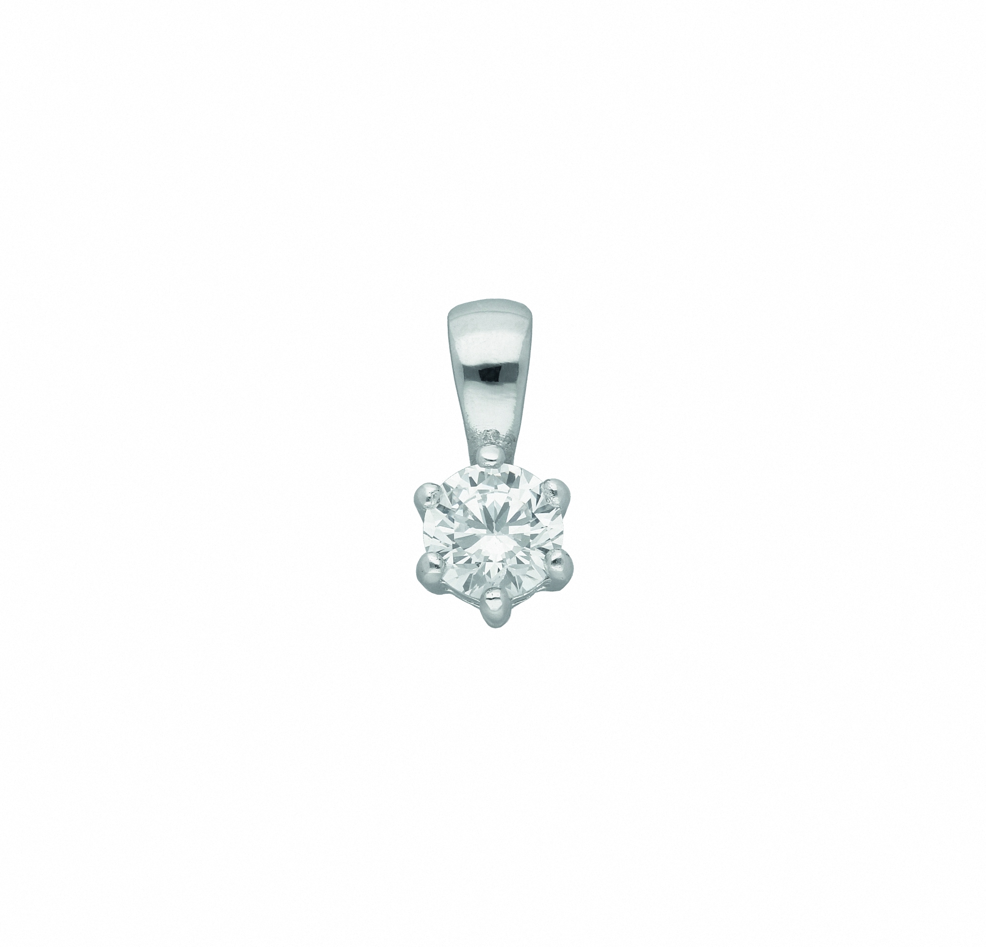 Adelia´s Kettenanhänger »925 | Zirkonia bestellen für Zirkonia«, online Anhänger Silber Silberschmuck BAUR mit mit Damen