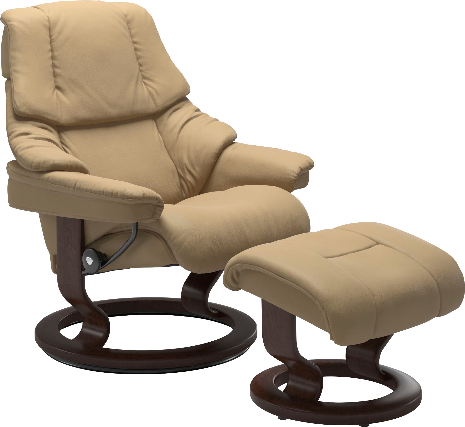 Stressless® Relaxsessel »Reno«, mit Classic Base, Größe S, M & L, Gestell Braun