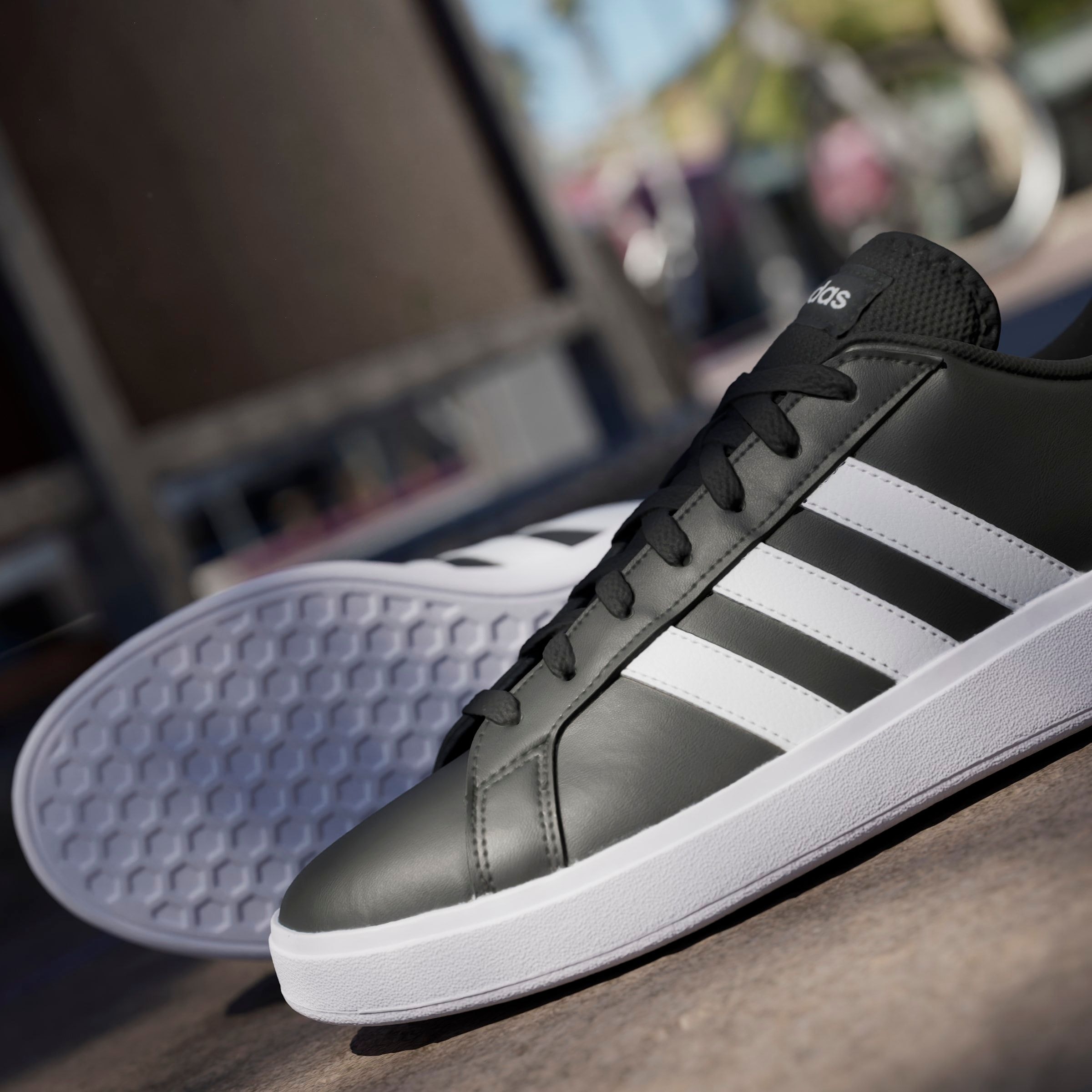 adidas Sportswear Sneaker »GRAND COURT TD LIFESTYLE COURT CASUAL«, Design auf den Spuren des adidas Superstar