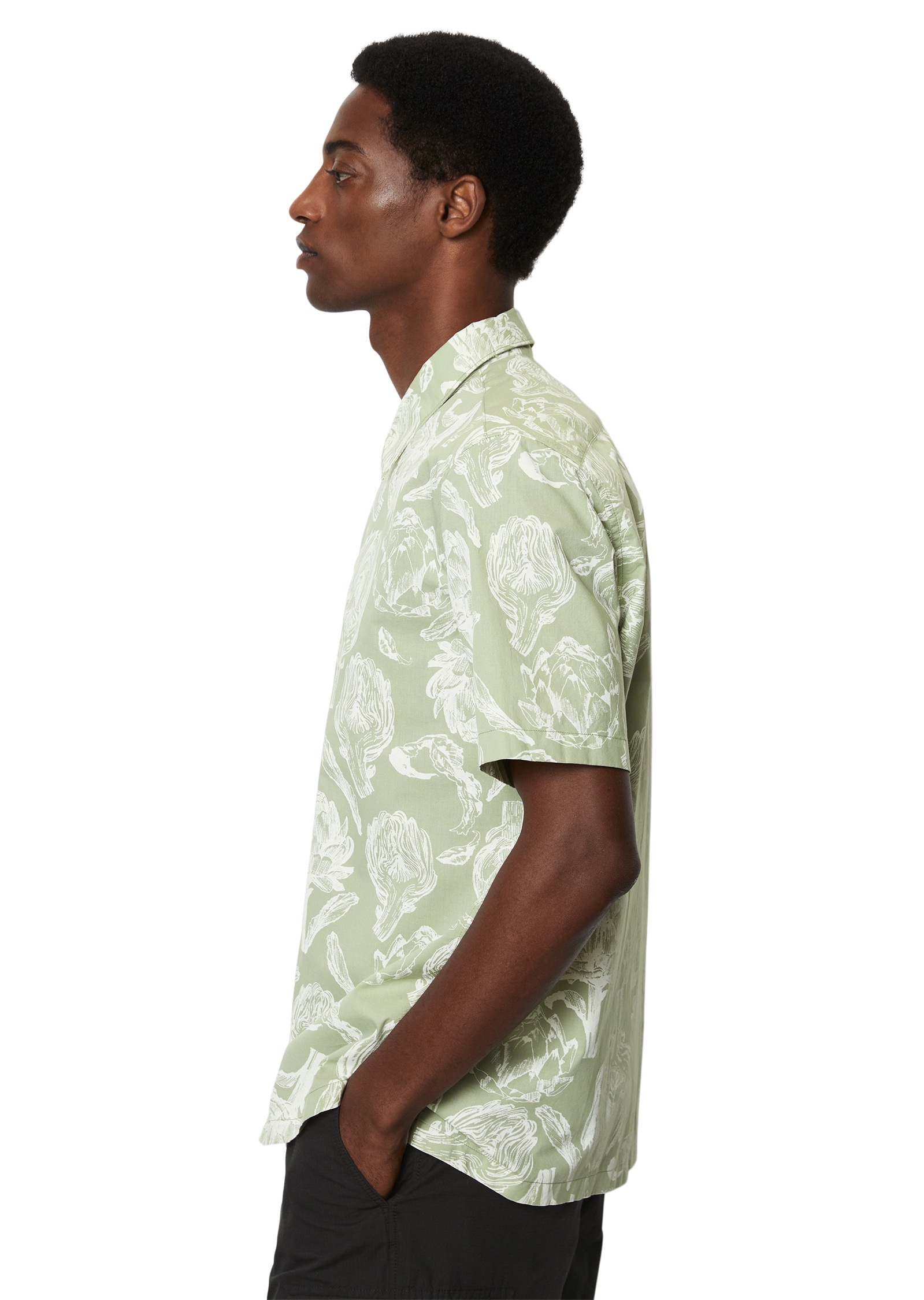 Marc O'Polo Kurzarmhemd »in hochwertiger Popeline-Qualität«