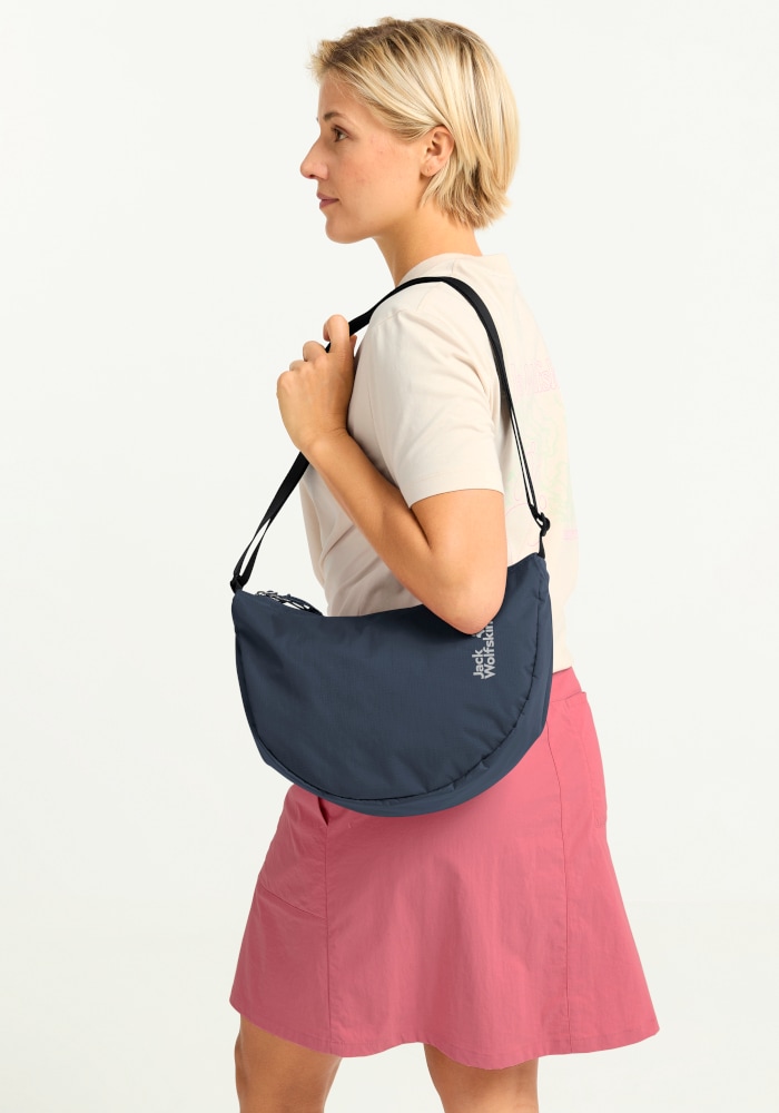 Jack Wolfskin Schultertasche »ZOYA 8« Umhängetasche, Schlüsselhaken, versteckte Reißverschlusstasche