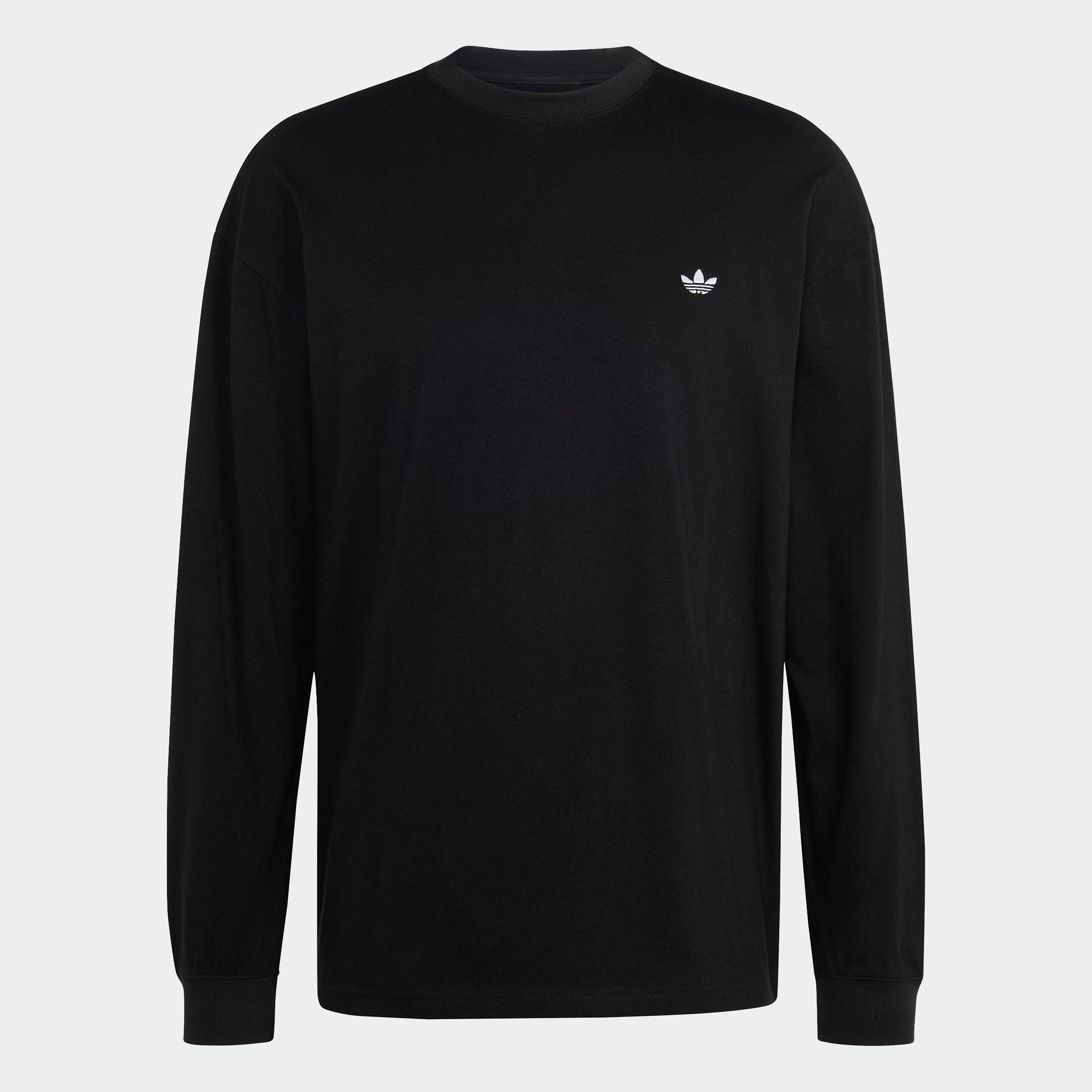 adidas Originals T-Shirt »TREFOIL ESSENTIALS LONGSLEEVE« mit Rundhalsausschnitt, in normaler Länge, Kurzarmdesign