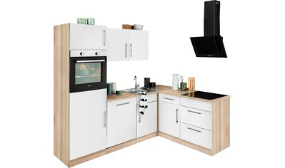 wiho Küchen Winkelküche »Cali«, mit E-Geräten, Stellbreite 230 x 170 cm kaufen