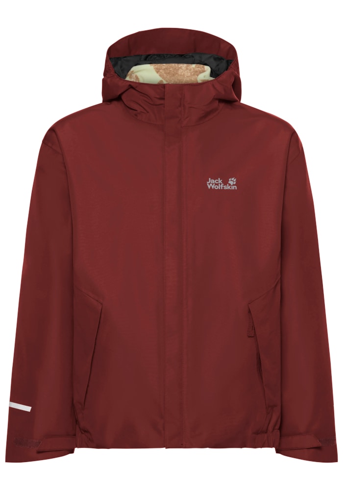 Jack Wolfskin 3-in-1-Funktionsjacke »ICELAND 3IN1 PRINT JKT K« mit Entendaune und Federn, aus Polyester