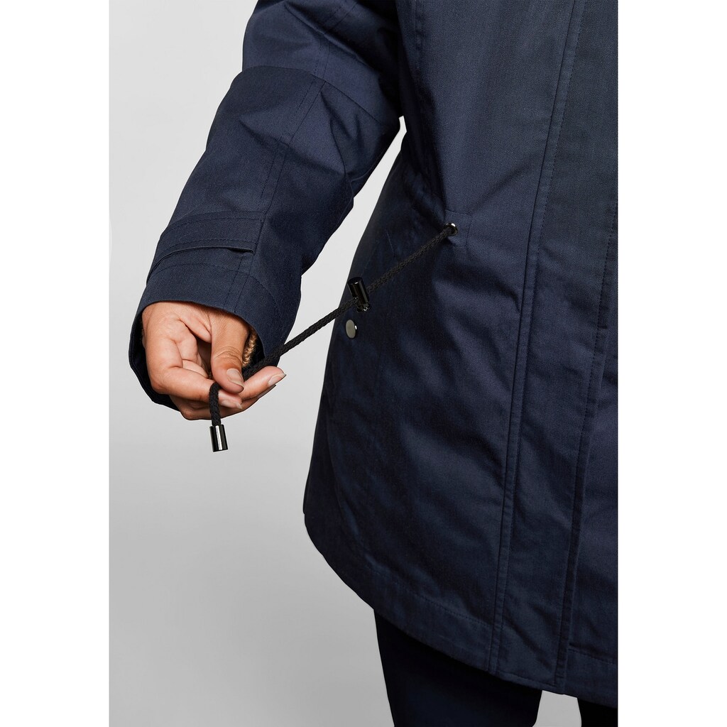 Damenmode Jacken & Mäntel Sheego 3-in-1-Funktionsjacke »Outdoorjacke«, mit drei Tragemöglichkeiten nachtblau Damenmode Jacken & Mäntel Sheego 3-in-1-Funktionsjacke »Outdoorjacke«, mit drei Tragemöglichkeiten nachtblau