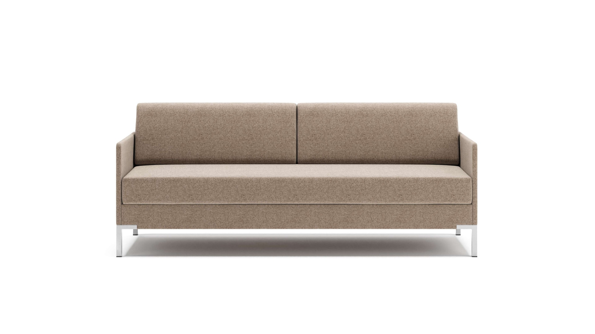 HESTBÆK Schlafsofa "Hestbæk 415 3-Sitzer, Bettfunktion, Federkern, Breite 208cm" Umklappbar, Querschläfer, sehr komfortabel, Stauraum