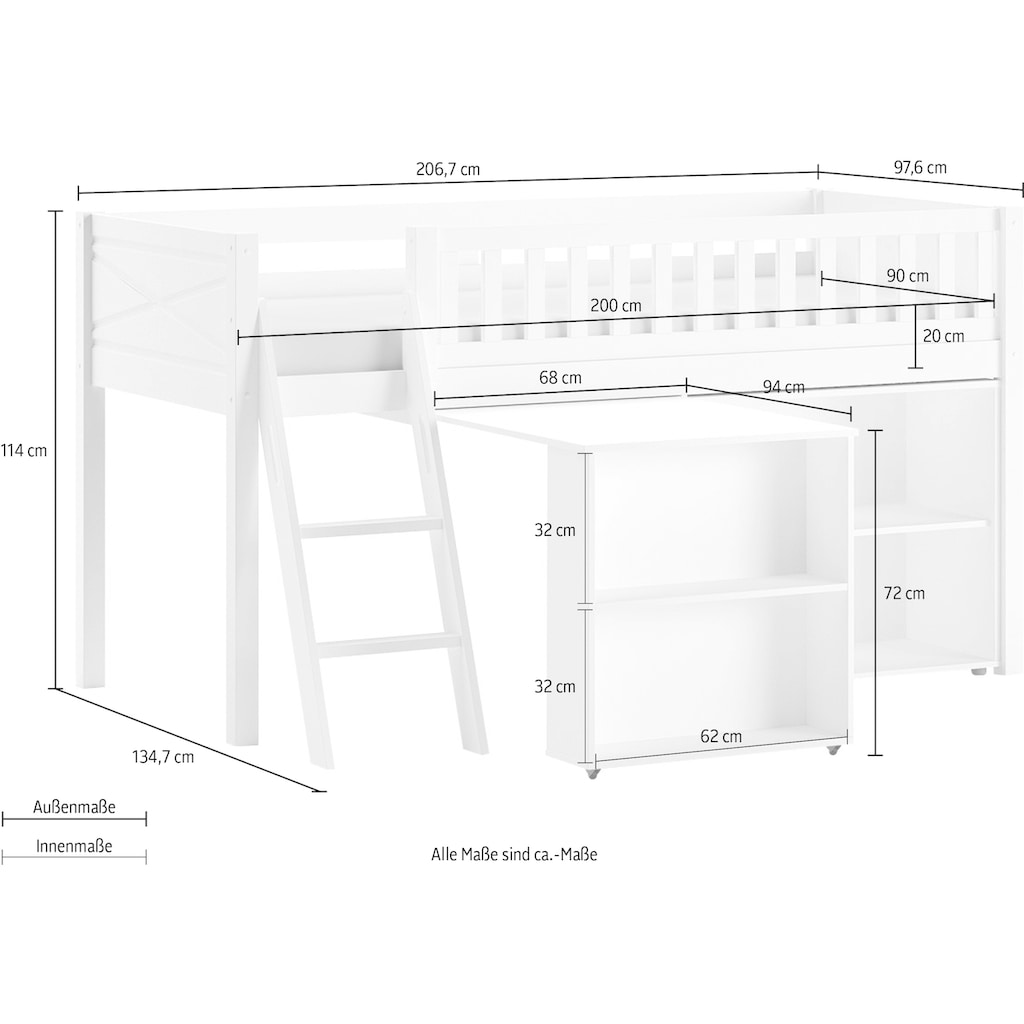 Vipack Spielbett