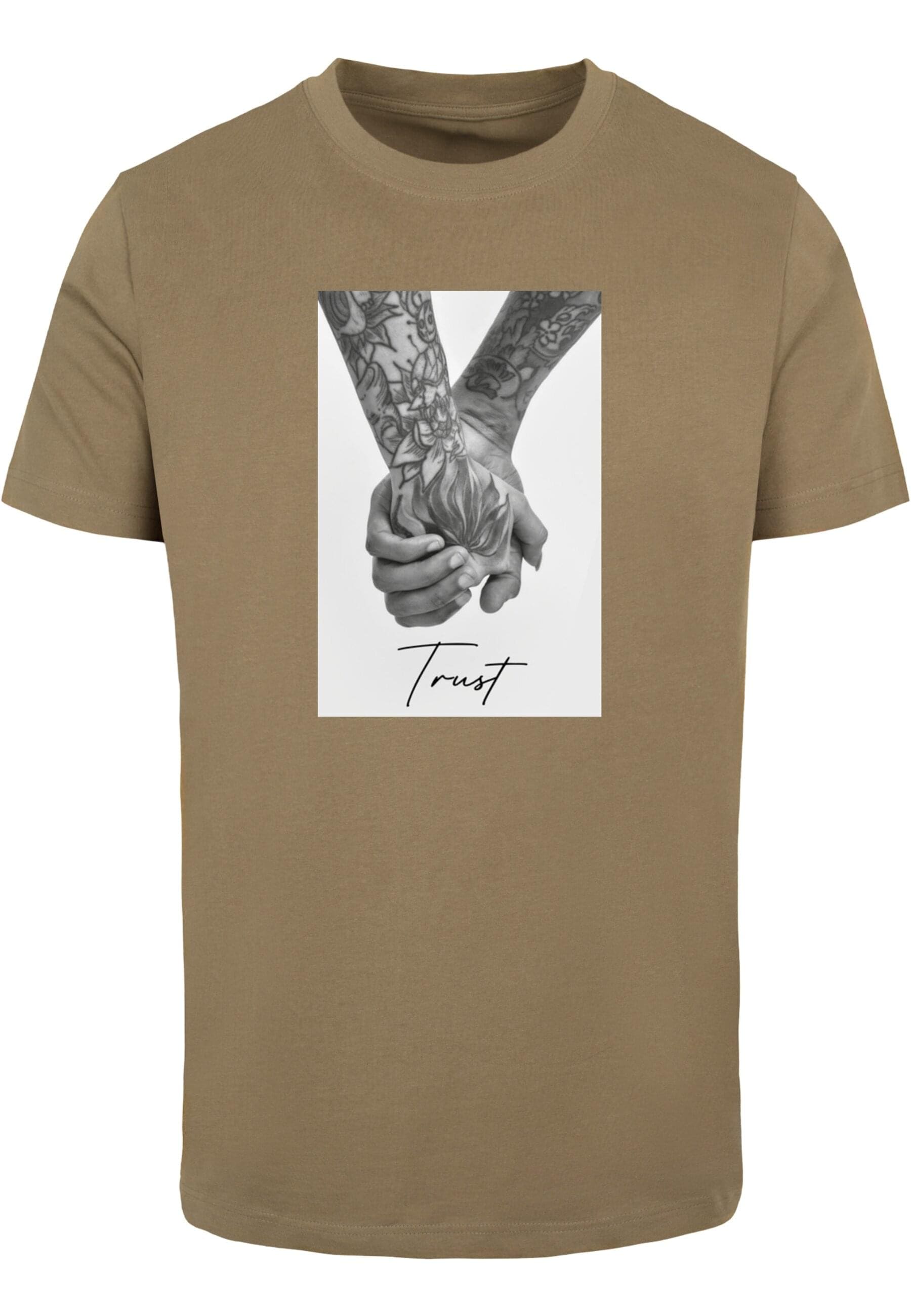 MisterTee Kurzarmshirt "MisterTee Herren Trust 2.0 Tee" 1 Stk. tlg. günstig online kaufen