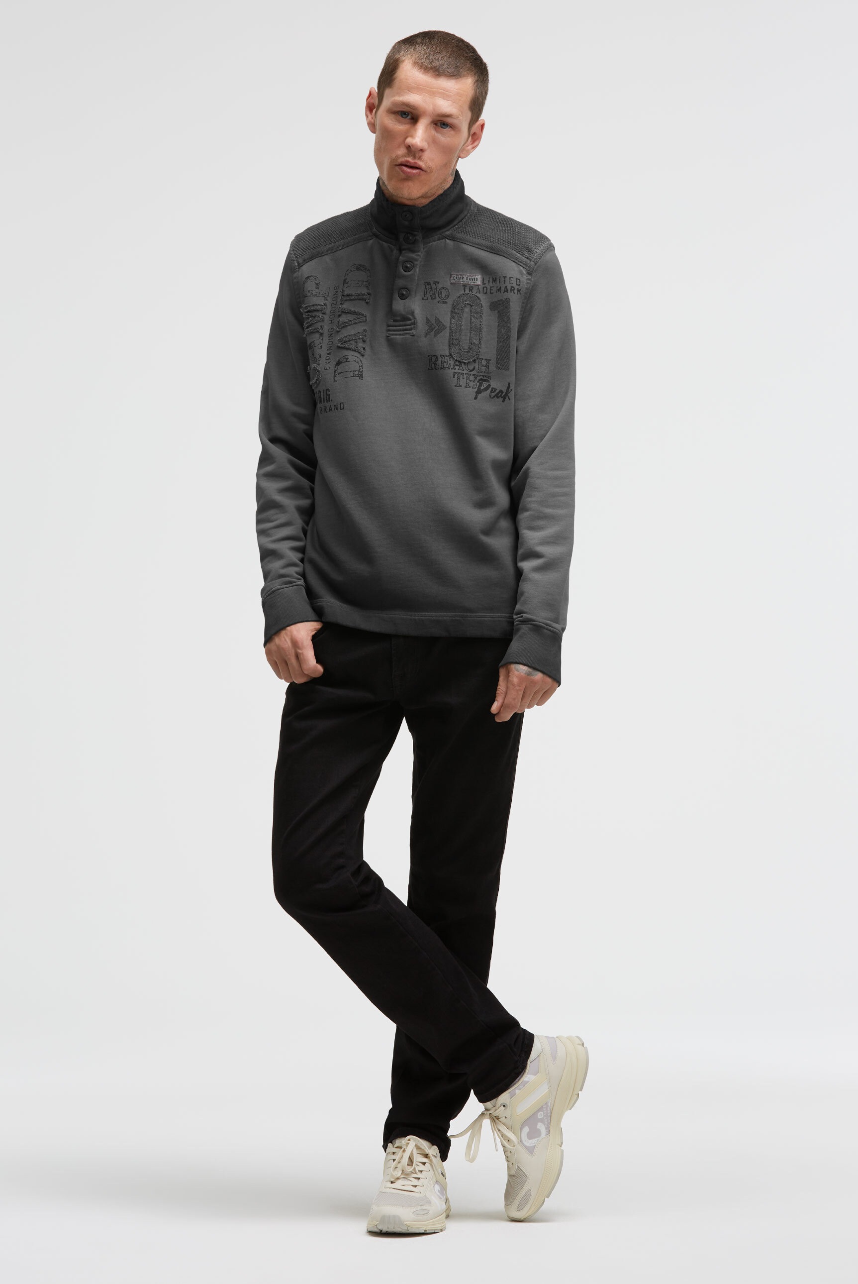 Thumbnail - CAMP DAVID Sweater, aus Baumwolle