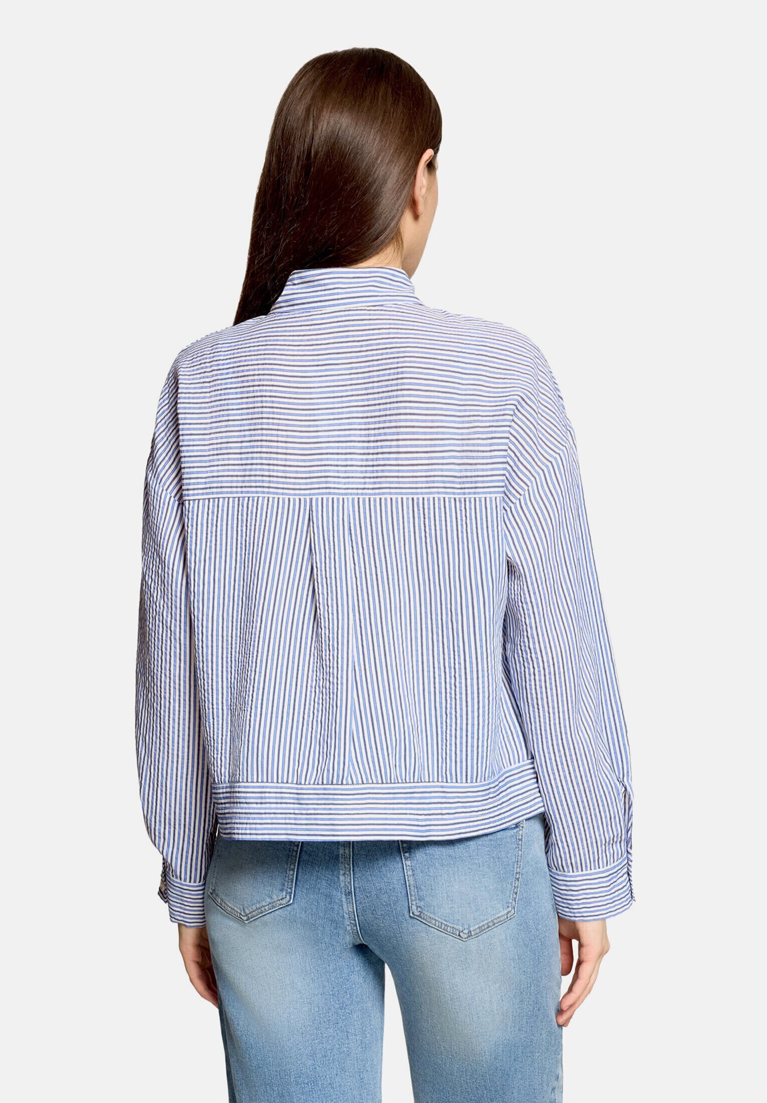 Cartoon Klassische Bluse »Damen mit Raffung«