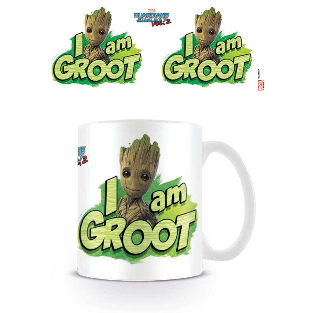 PYRAMID Tasse »Tasse - I am Groot«, (1 tlg.)