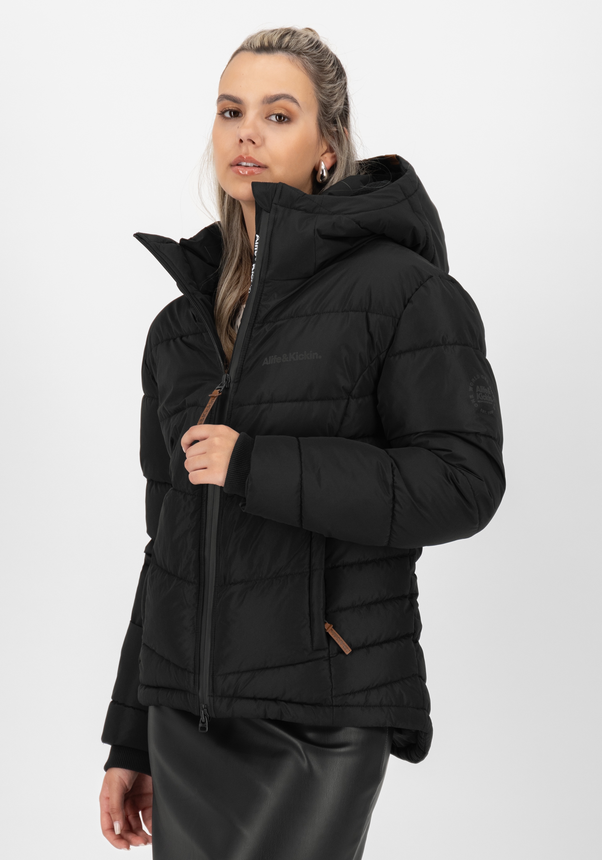 Alife & Kickin Steppjacke »JUANAAK A« mit Kapuze Pufferjacke mit ultraleichter Wattierung und hoher Wärmeleistung
