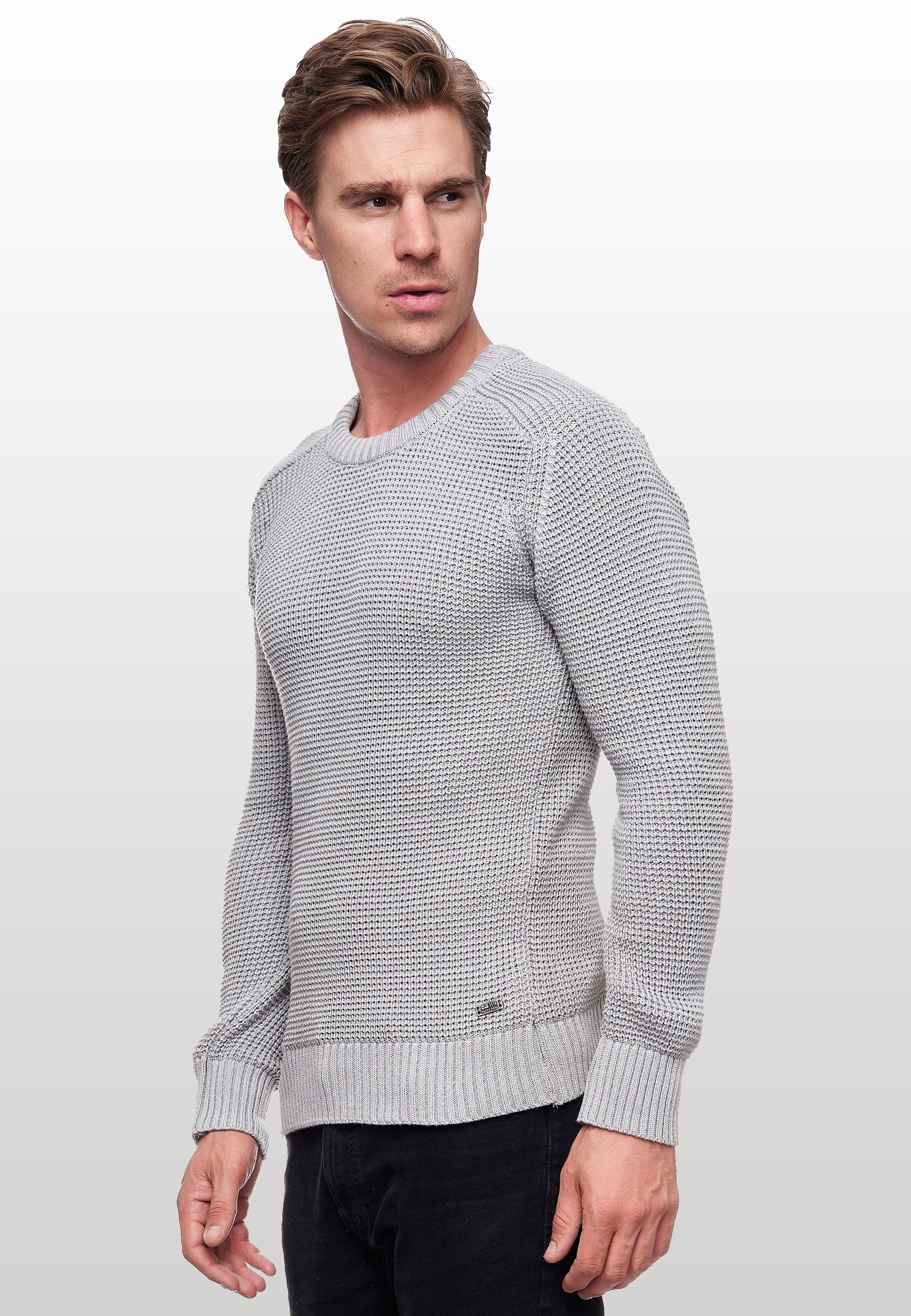 Rusty Neal Strickpullover, in sportlichem Design