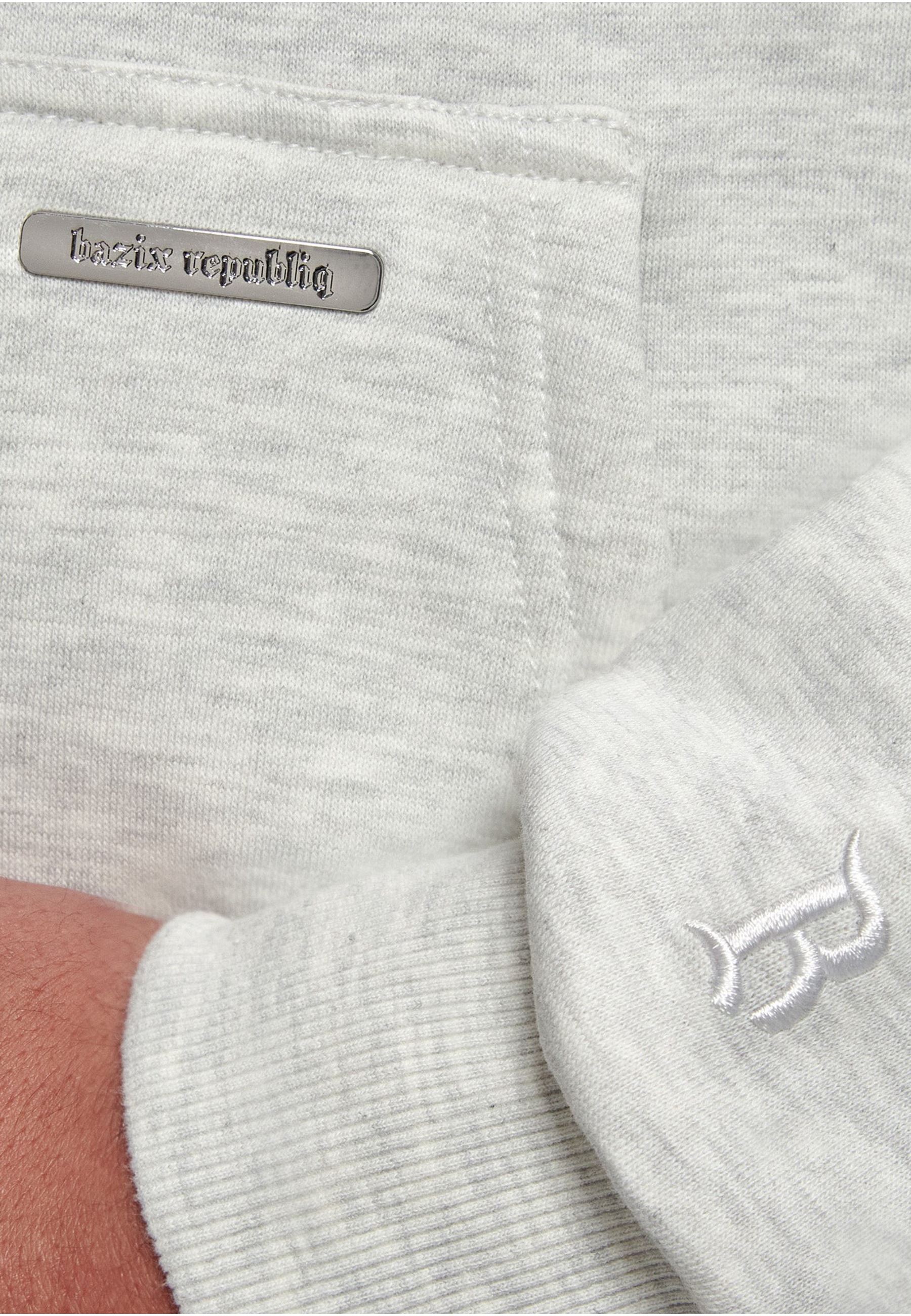 Dropsize Kapuzenpullover »Dropsize Herren Dropsize Bazix Republiq SUPER HEAVY BLANK HOODIE« 1 Stk.