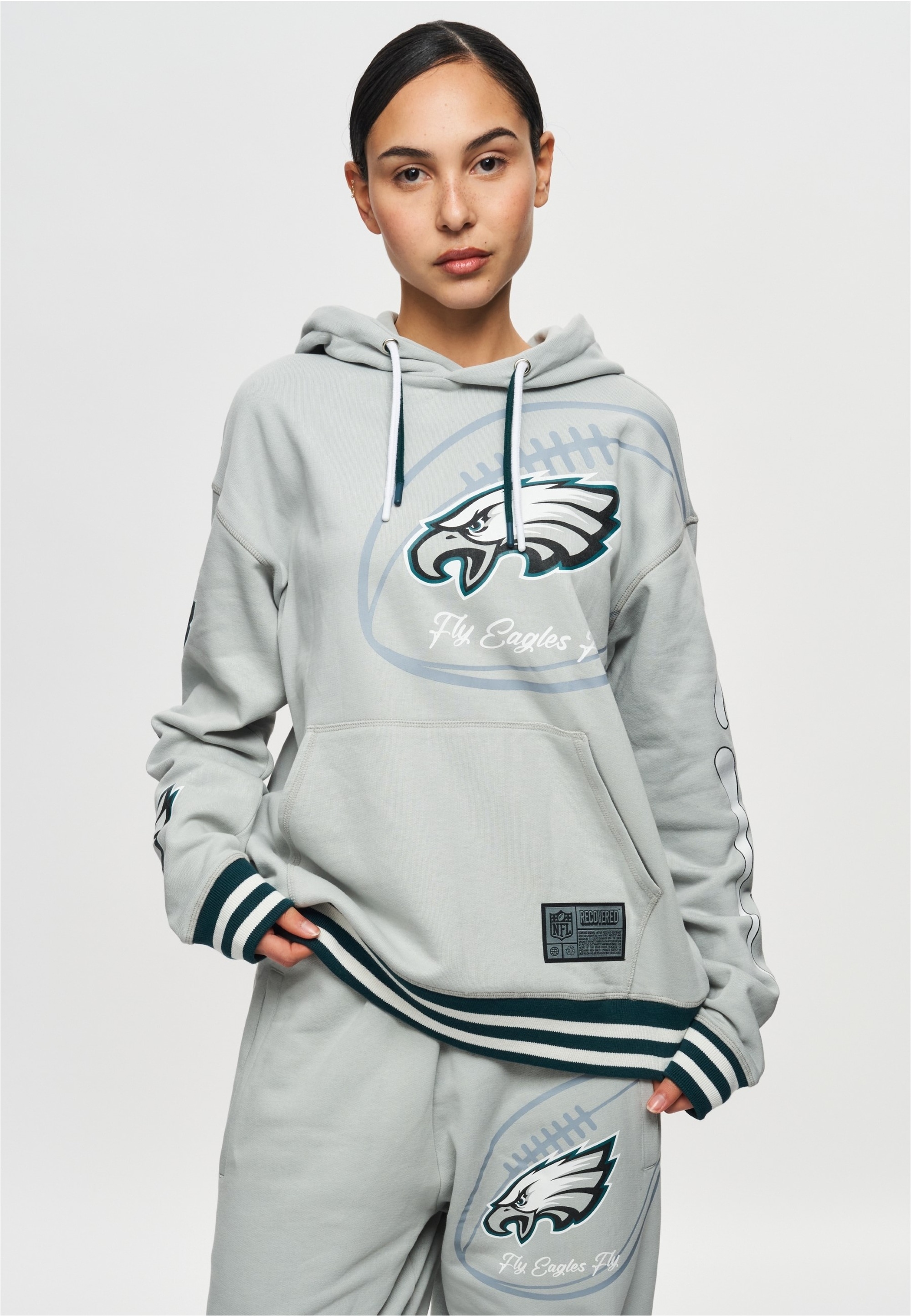Recovered Kapuzensweatshirt »NFL Eagles Fly«, für alle Philadelphia Eagles-Fans