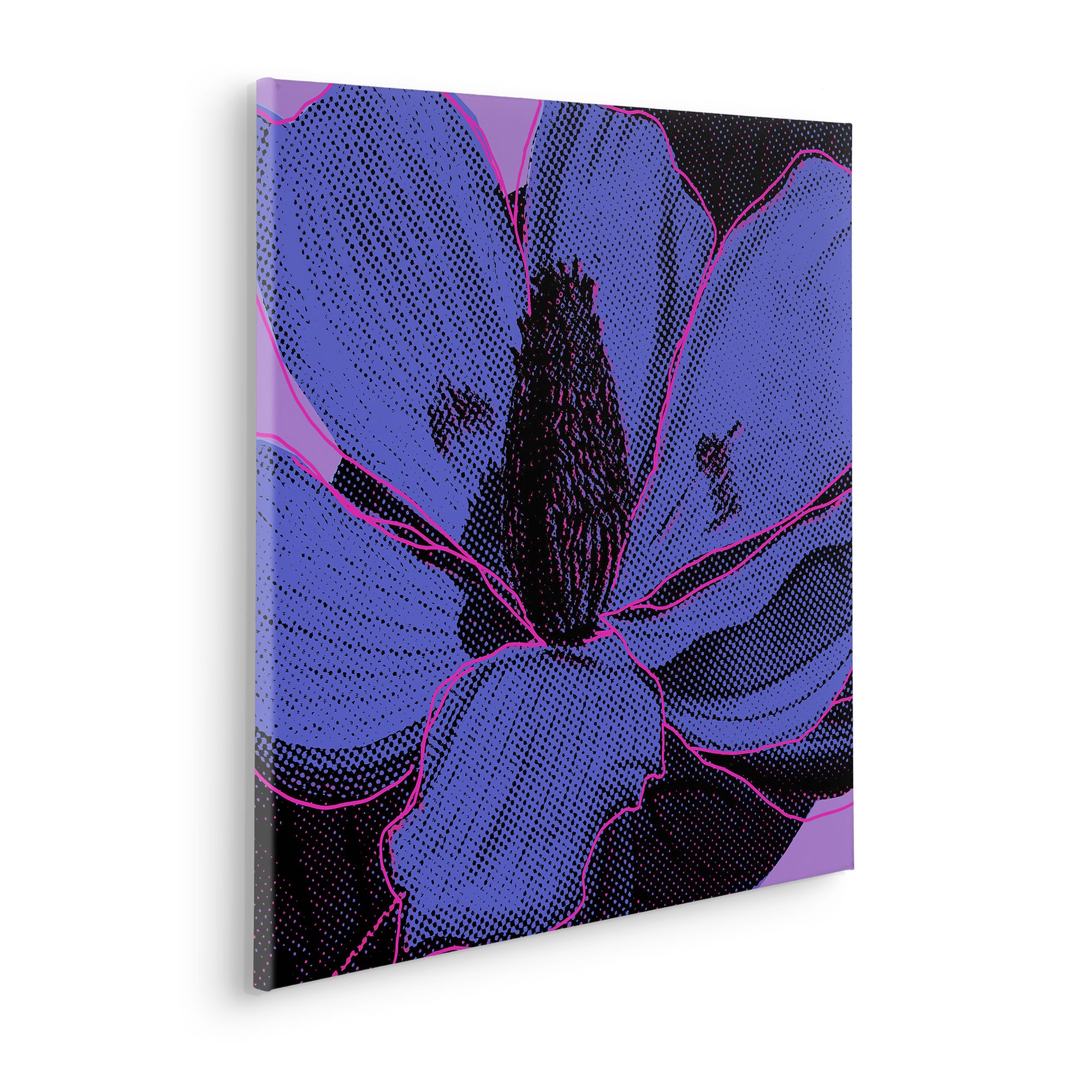 Komar Leinwandbild "Purple Fusion - Größe 60 x 60 cm", Natur, (1 St.), Keil günstig online kaufen