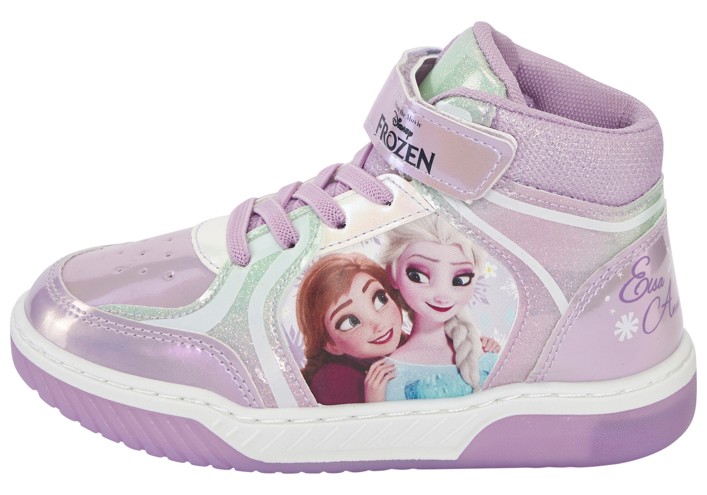 Disney Sneaker "FROZEN" mit cooler Blinkfunktion günstig online kaufen