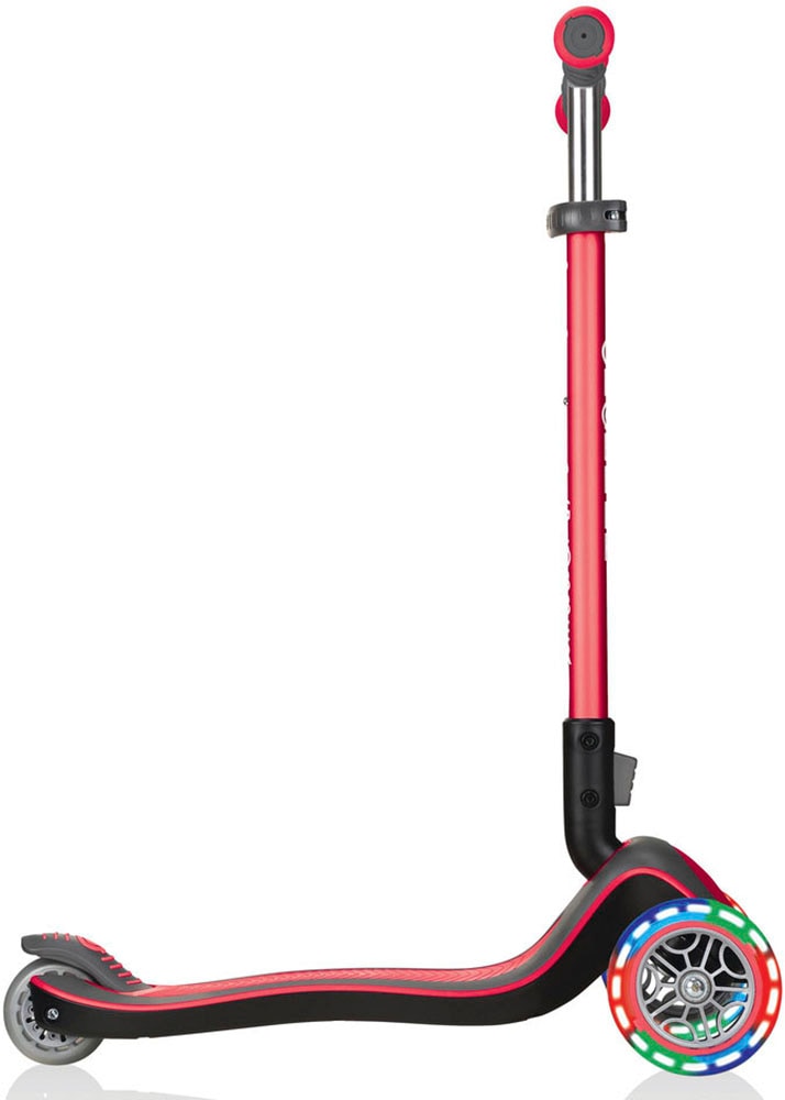 Globber Dreiradscooter »ELITE DELUXE LIGHTS, mit Leuchtrollen«