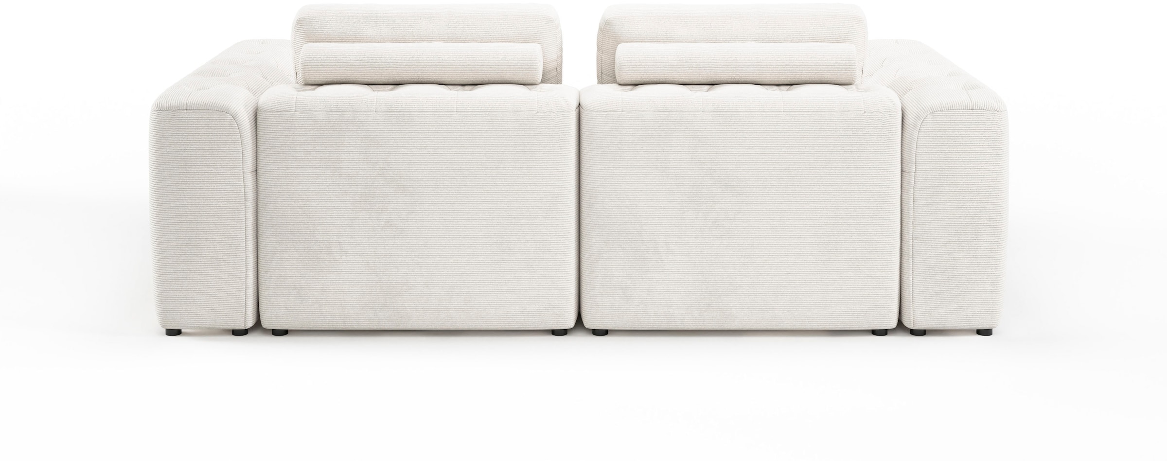 RAUM.ID 2-Sitzer »Cushid«, Modulsofa, bestehend aus 2 Teilen, Breite 218 cm