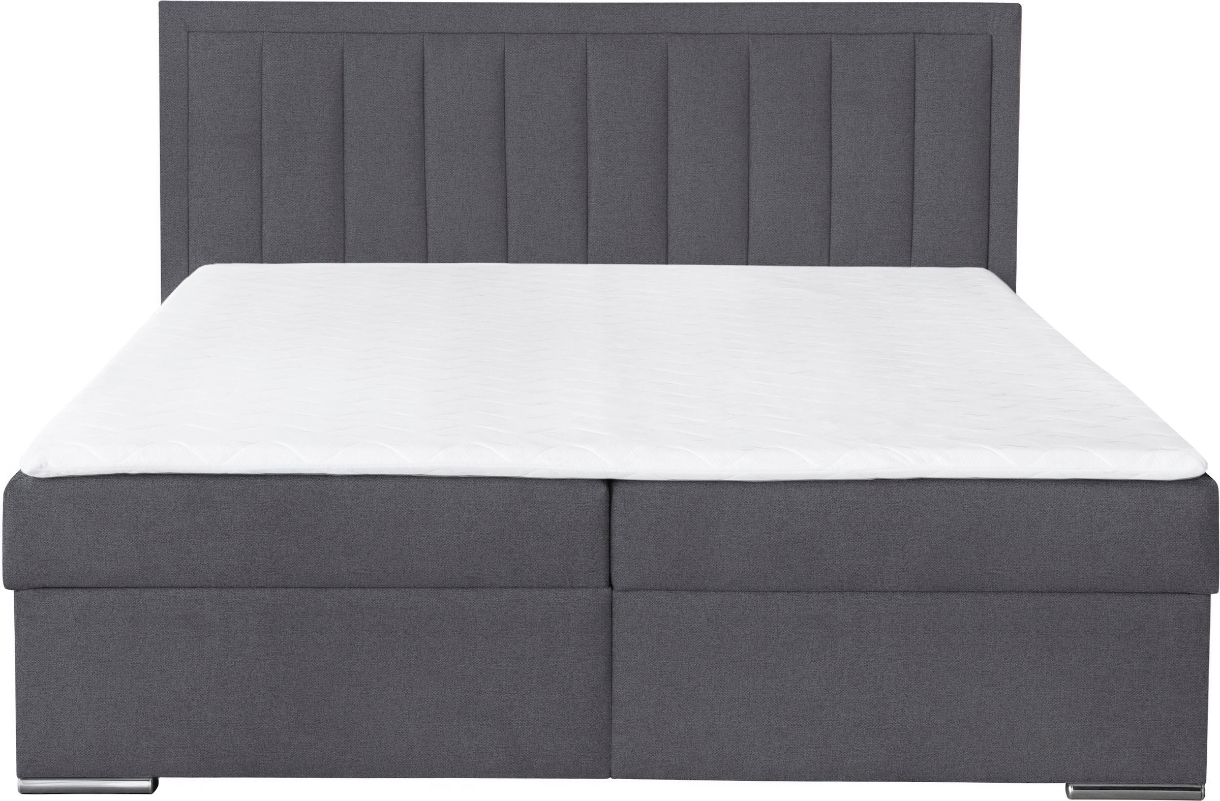 COLLECTION AB Boxbett »ATHENA inkl. Bettkasten, erhältlich in der Breite 180cm«, erhältlich in verschiedenen Härtegraden, inkl. Topper