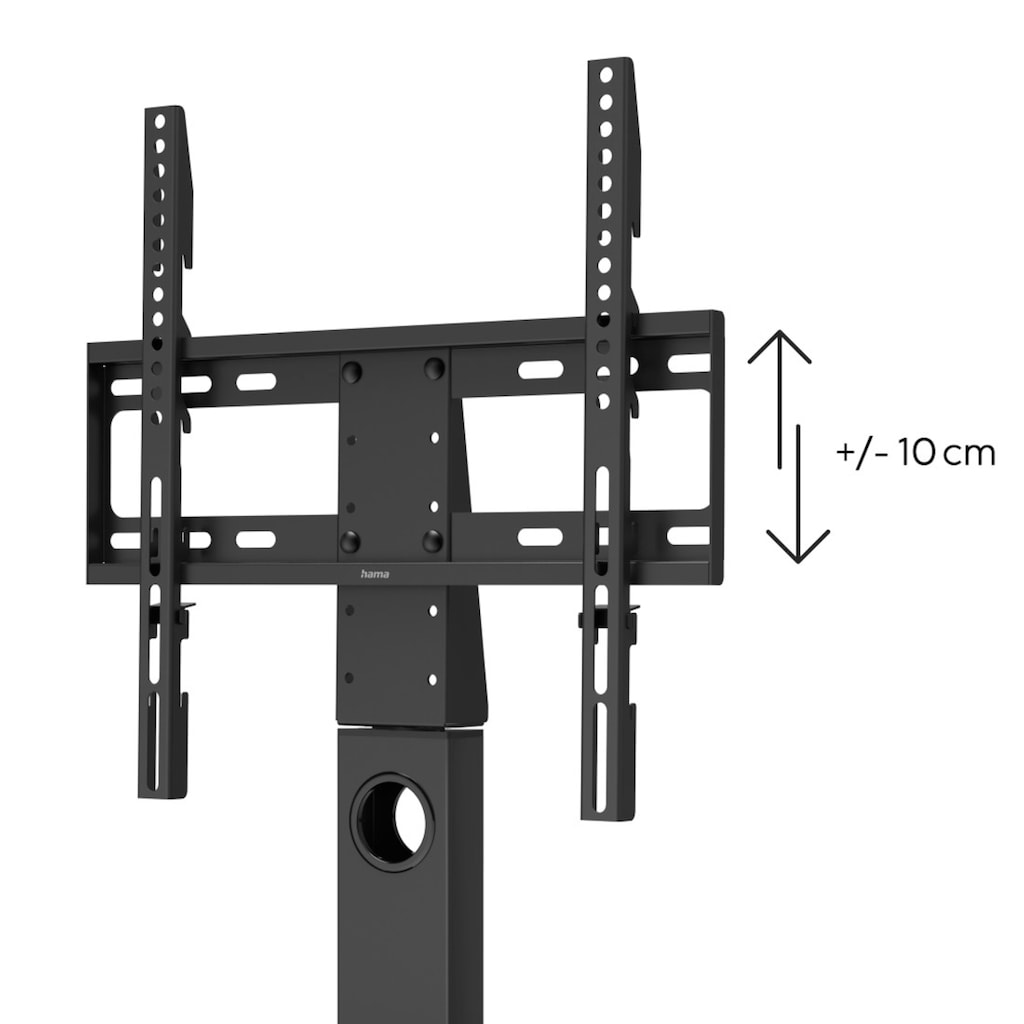 Hama TV-Standfuß »TV Standfuß, schwenkbar, höhenverstellbar, 140 cm, 55 Zoll, bis 30 kg«, bis 140 cm Zoll