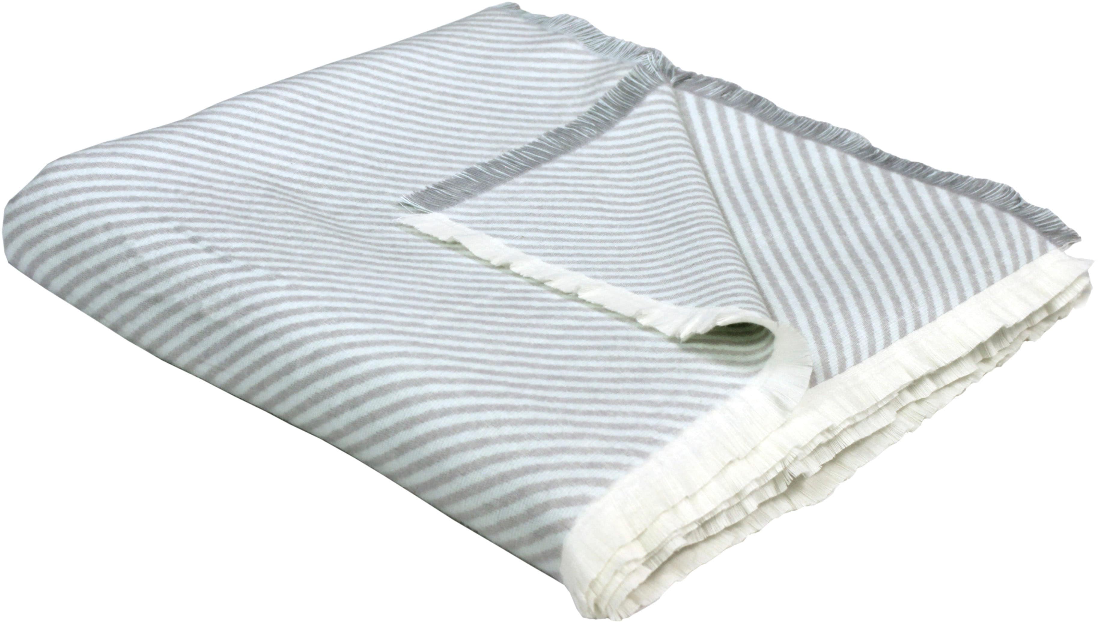 Adam Wohndecke "Stripes" GOTS zertifiziert - aus Bio-Baumwolle, Kuscheldecke