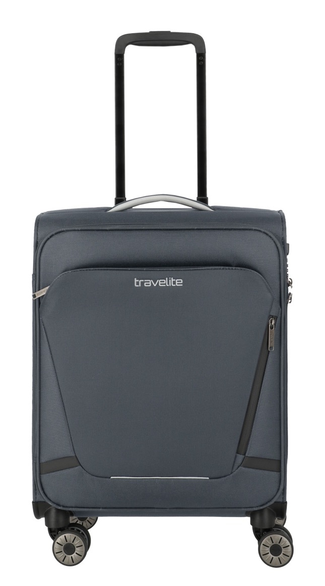 travelite Handgepäck-Trolley "JETPACK Multi Light 4 Cabin, konzipiert für Condor & Ryanair" 37 l 4 Rollen Weichgepäck-Koffer Handgepäck für die meisten gängigen Airlines